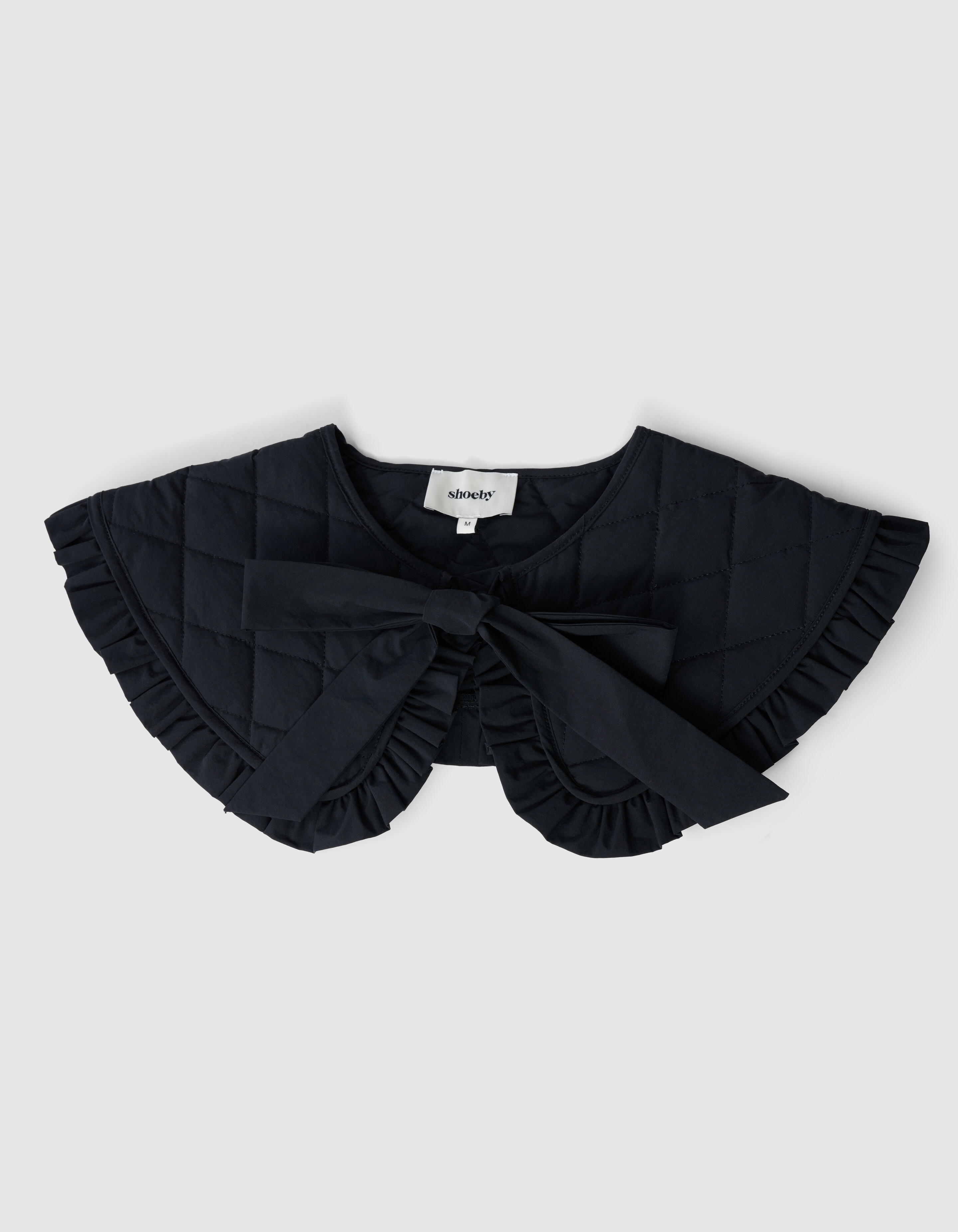 Quilted Kraag Zwart SHOEBY ACCESSOIRES