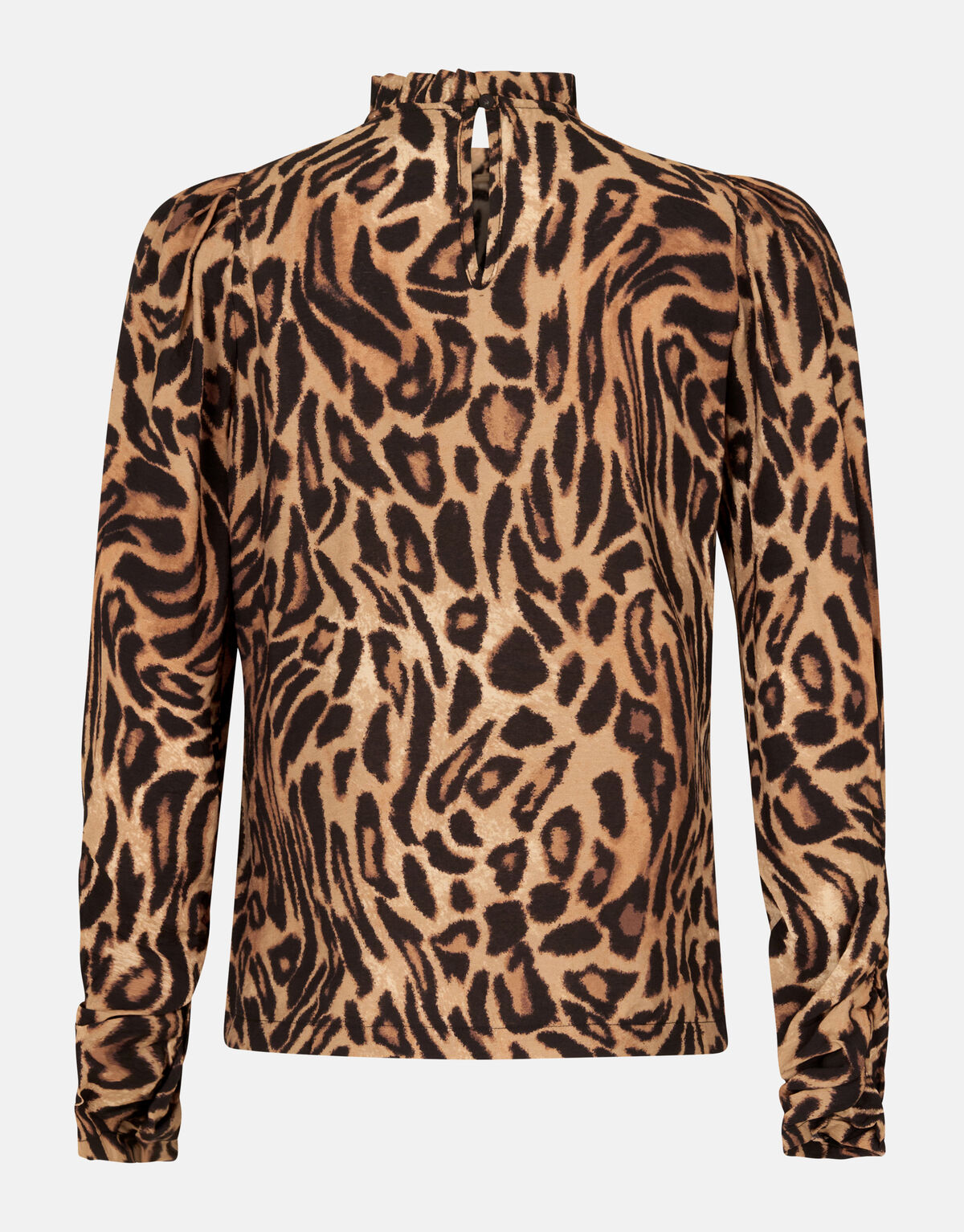 Puffy Sleeve Top Print SHOEBY WOMEN