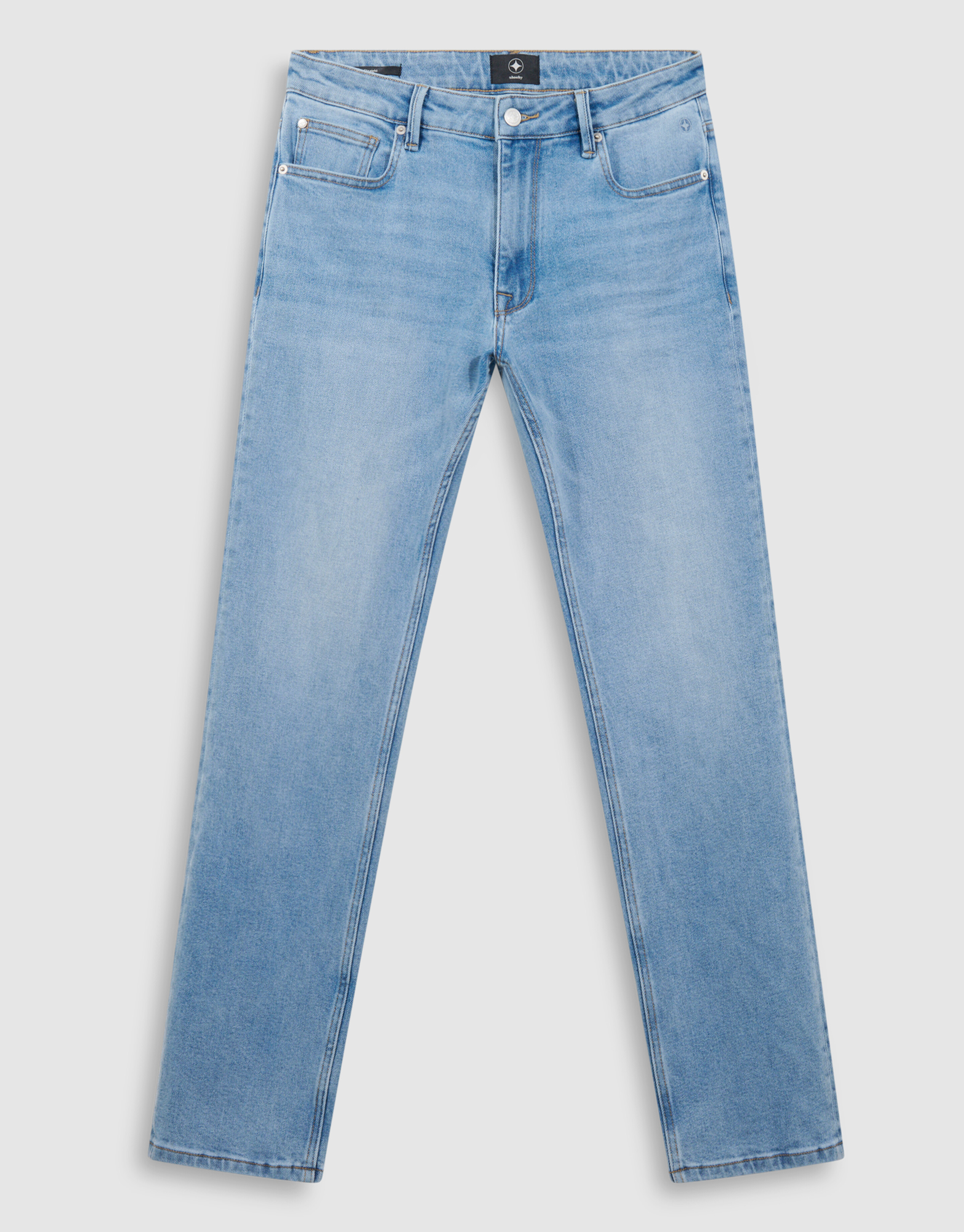 Straight Fit Jeans Lichtblauw L32 SHOEBY MEN