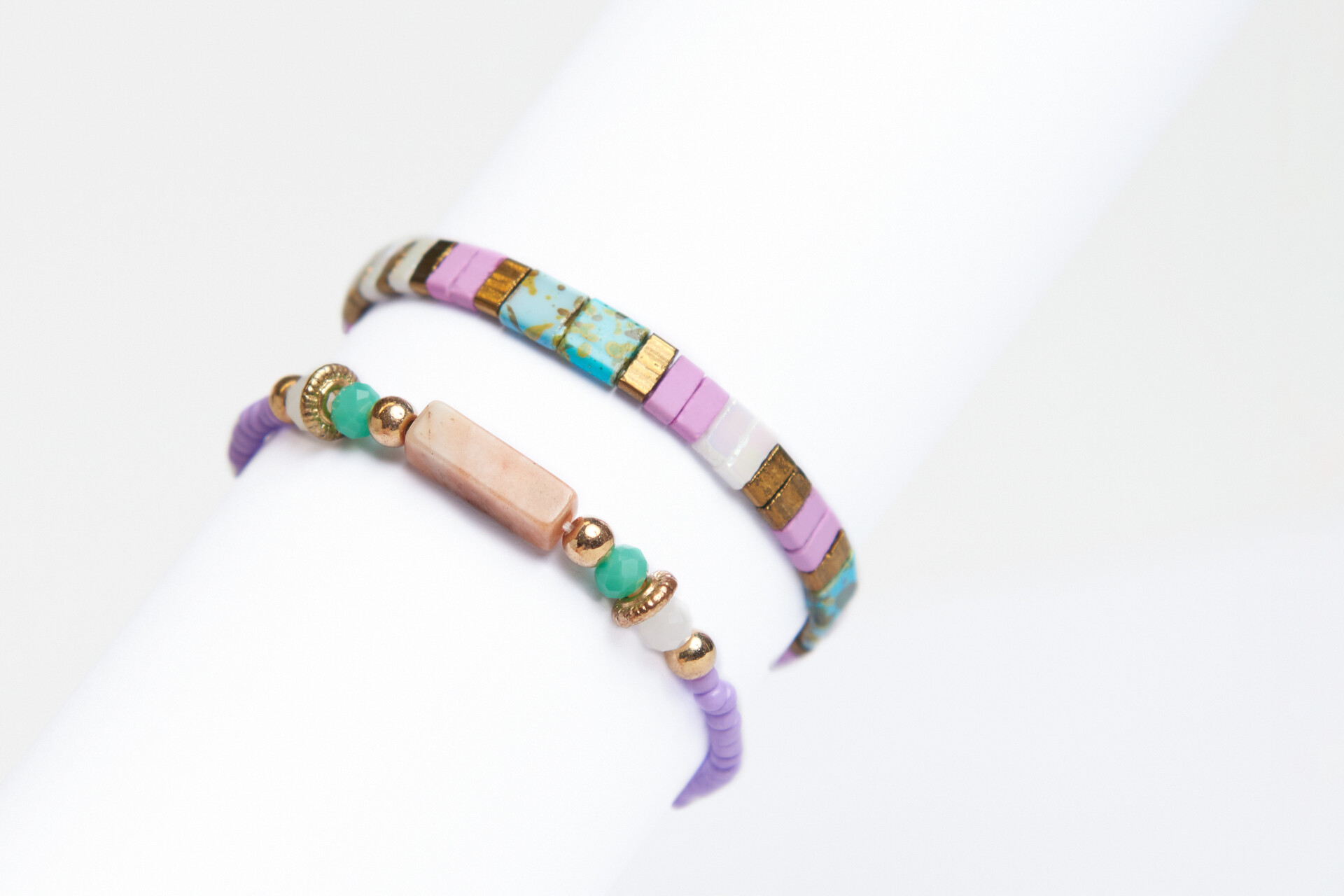 Pastel Armbanden Set
