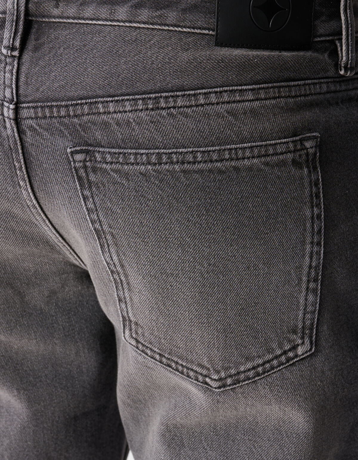 Modern Straight Fit Jeans Washed Zwart L34 SHOEBY MEN