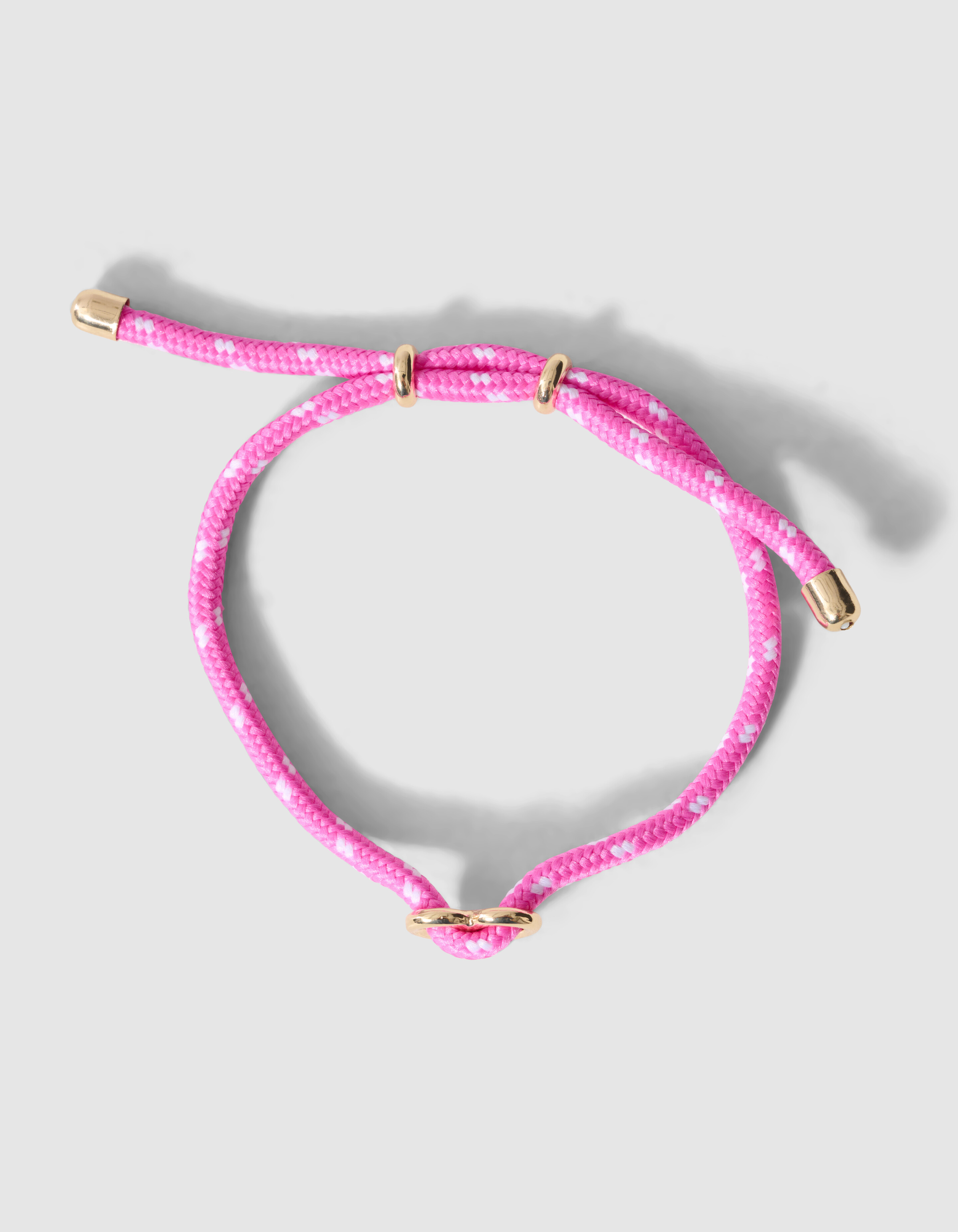 Connector Armbrand Goud/Roze SHOEBY ACCESSOIRES