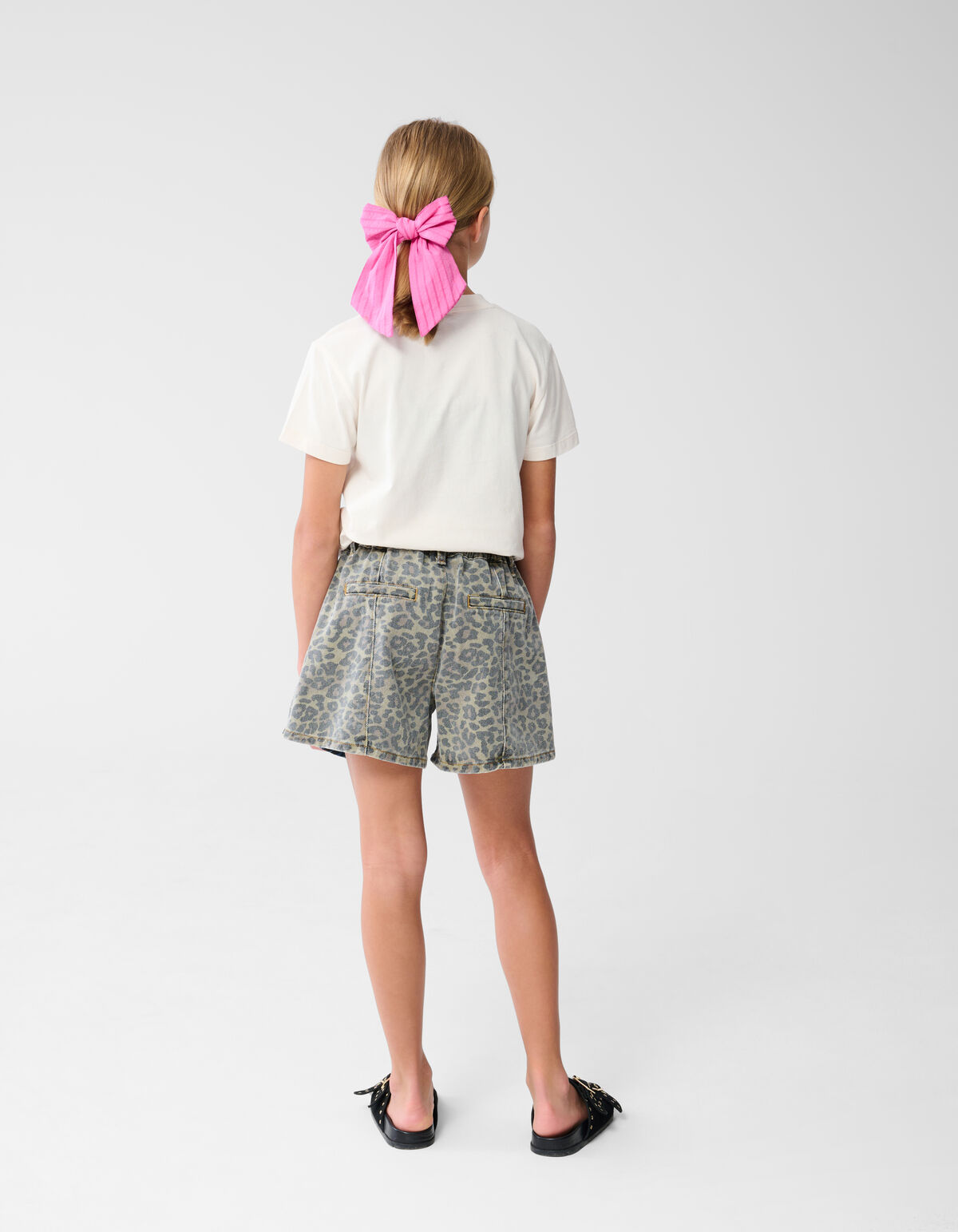Mix Denim Short Blauw SHOEBY GIRLS