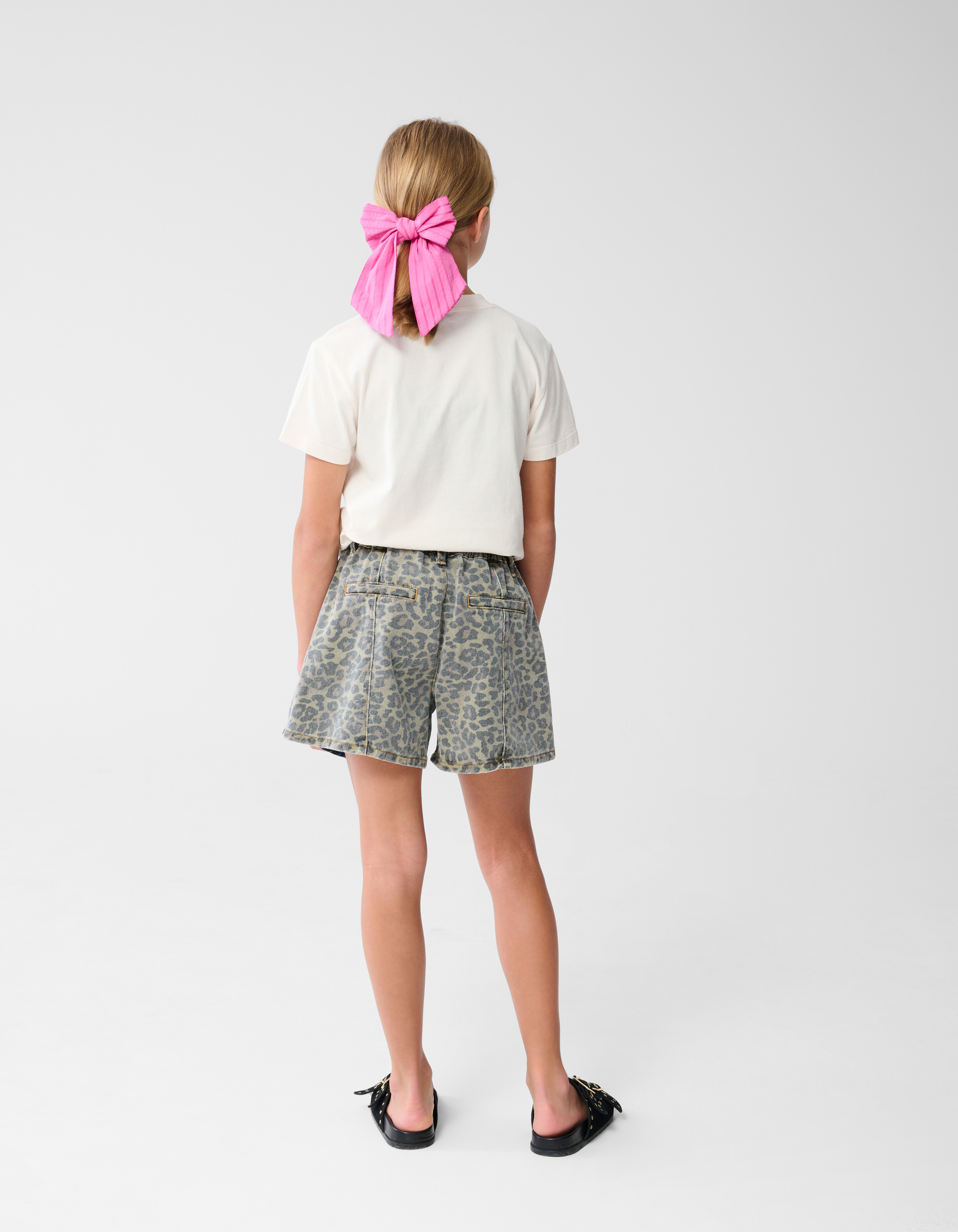 Mix Denim Short Blauw SHOEBY GIRLS