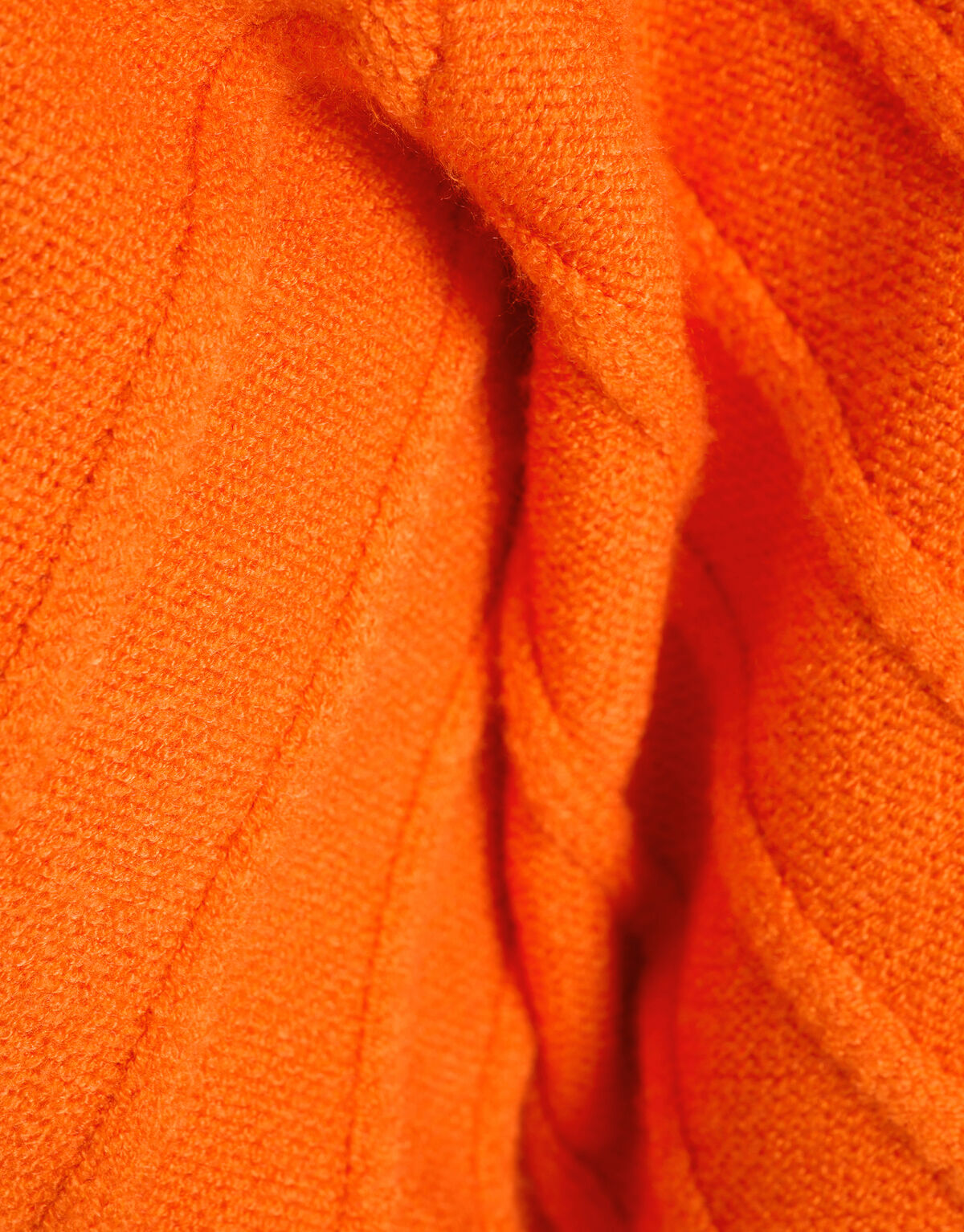 Diagonaal Trui Oranje SHOEBY WOMEN