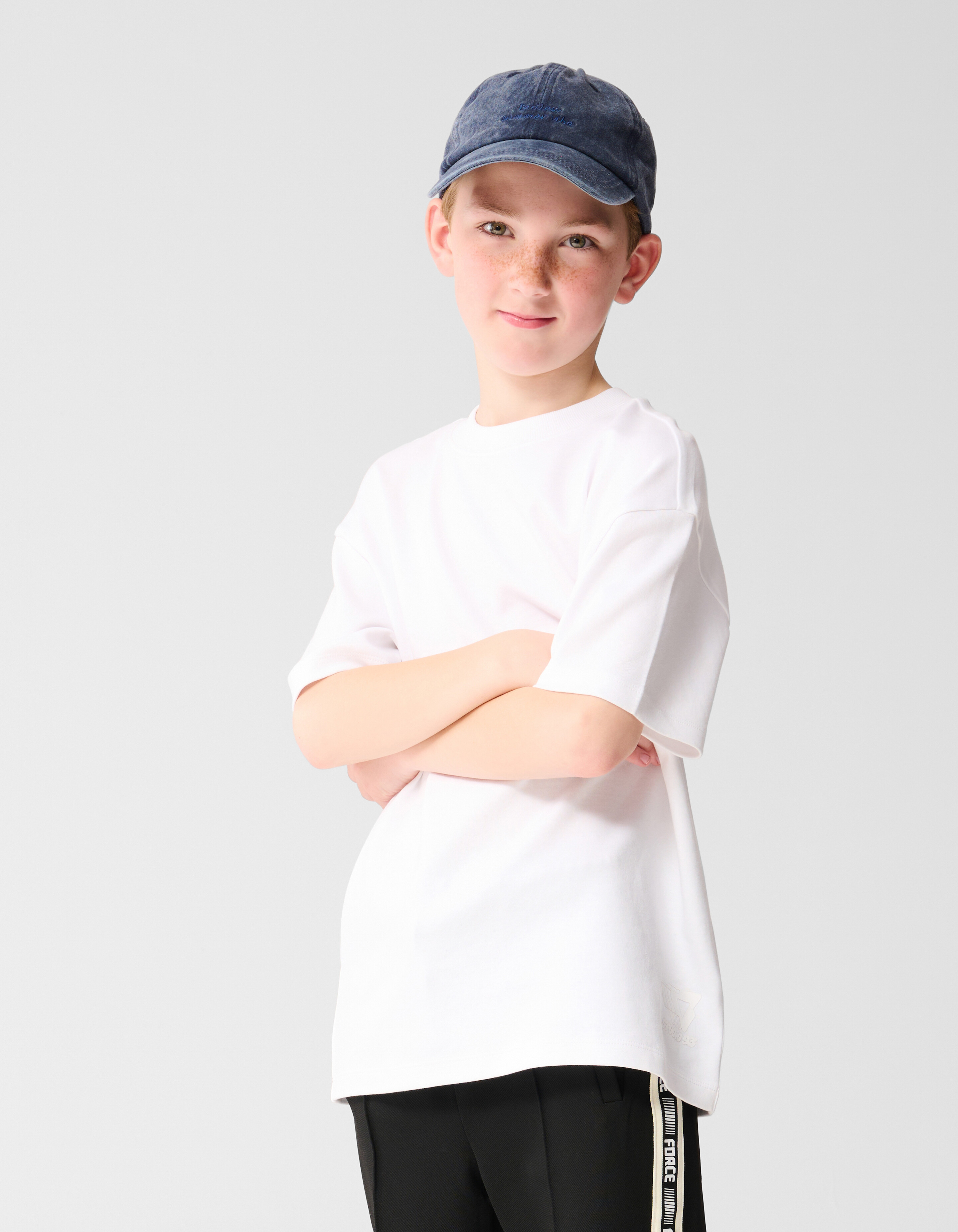 Basic T-shirt Wit SHOEBY BOYS