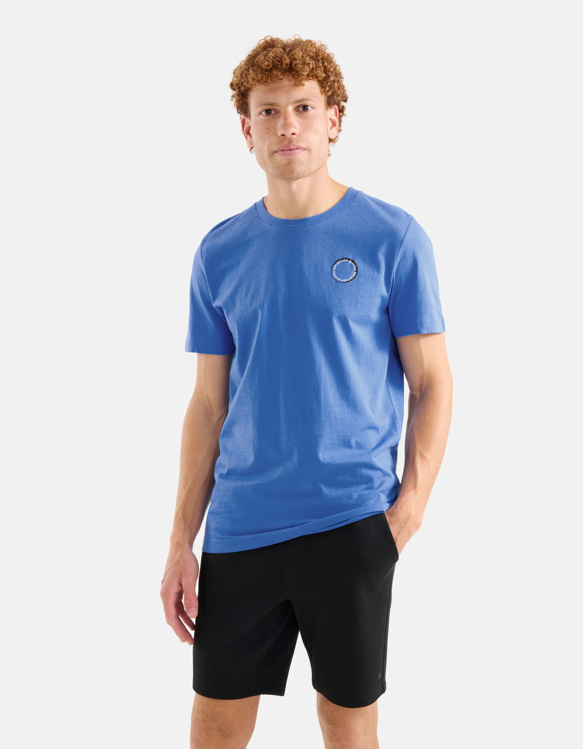 Artwork T-shirt Blauw SHOEBY MEN