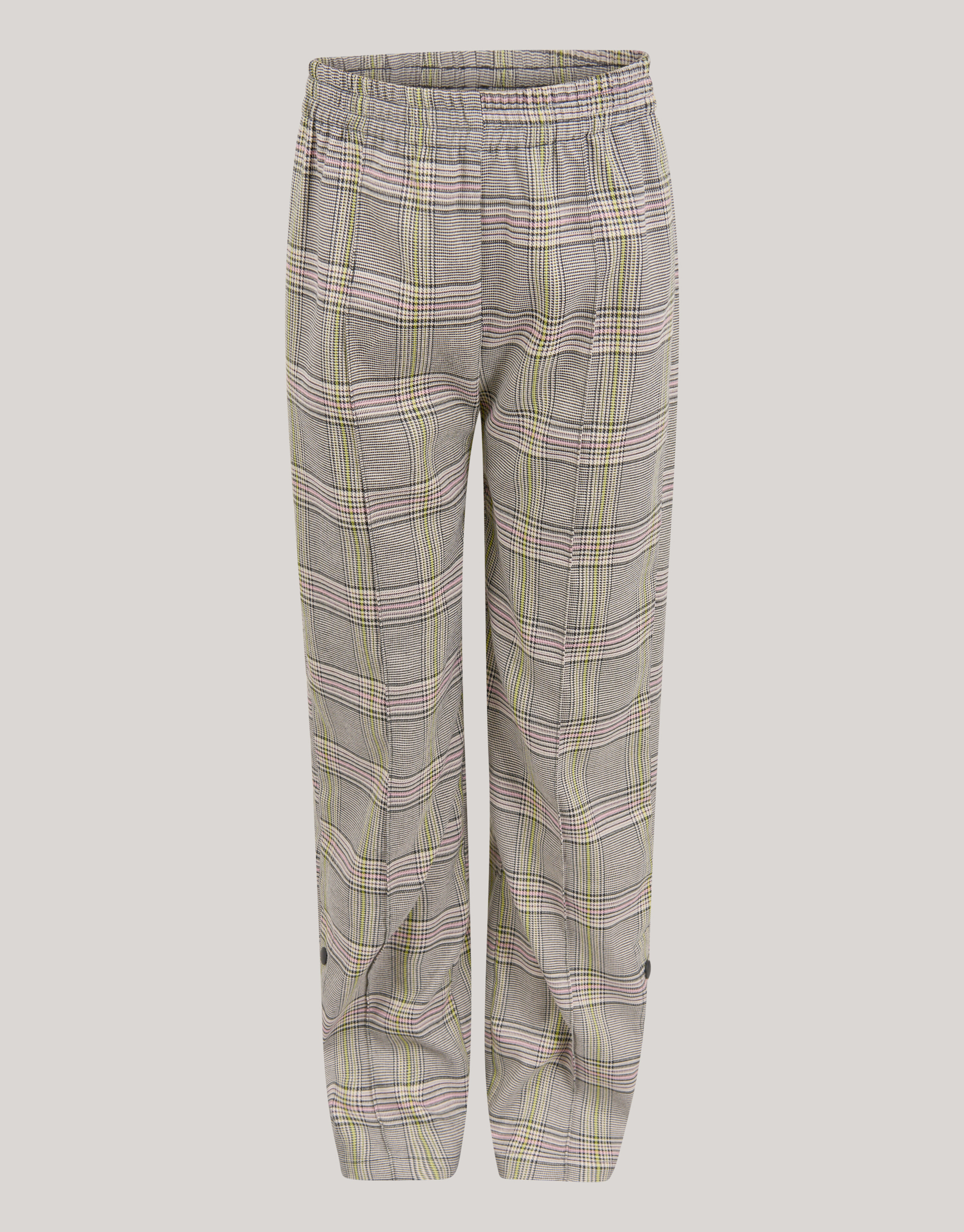 Ruiten Wide Leg Broek Gebroken Wit SHOEBY GIRLS