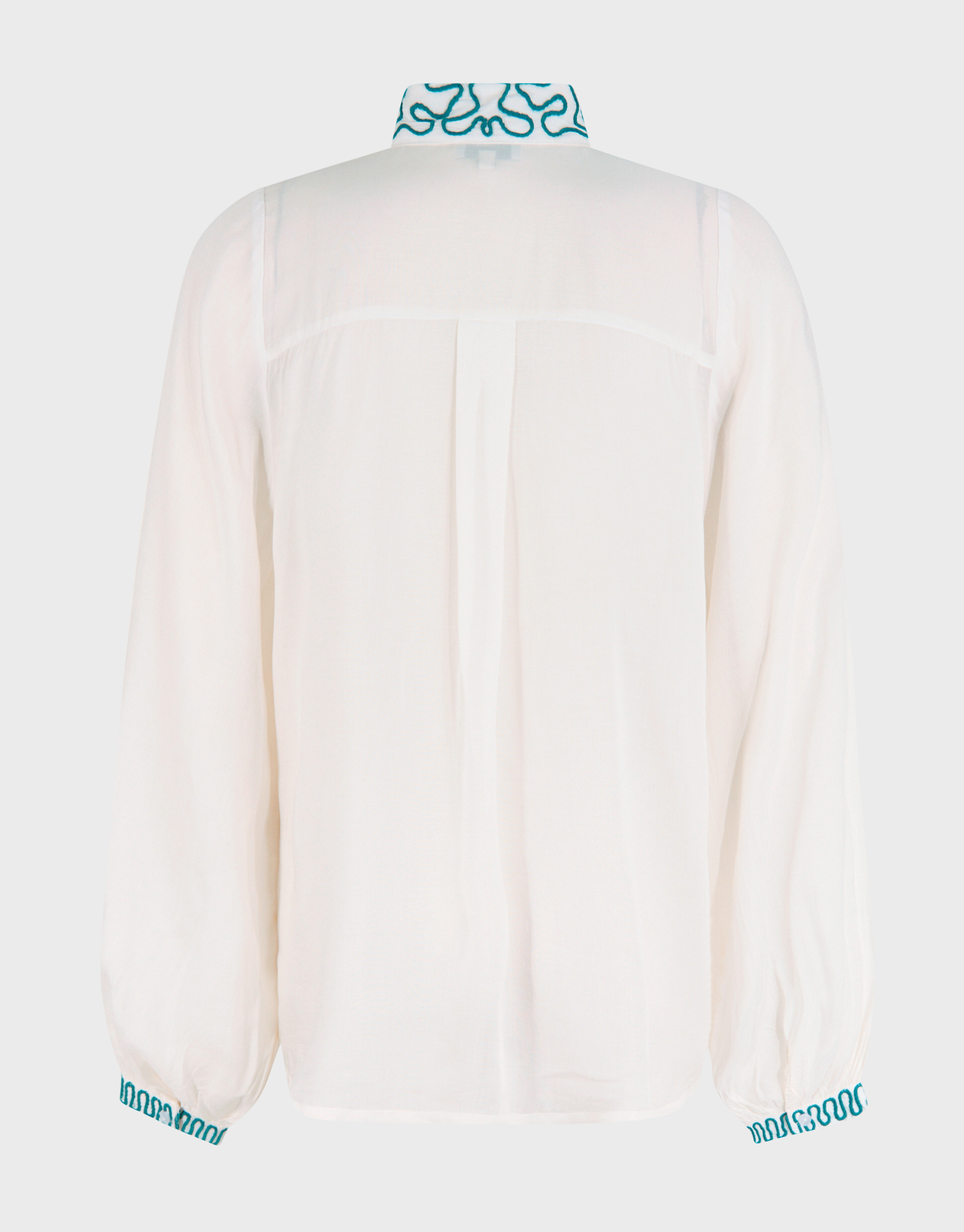 Cord Embroidery Blouse Gebroken Wit By Mieke SHOEBY WOMEN