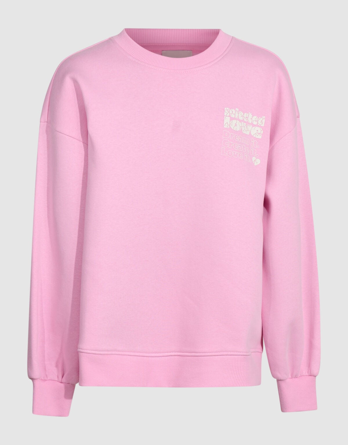 Baseball Artwork Sweater Roze SHOEBY GIRLS