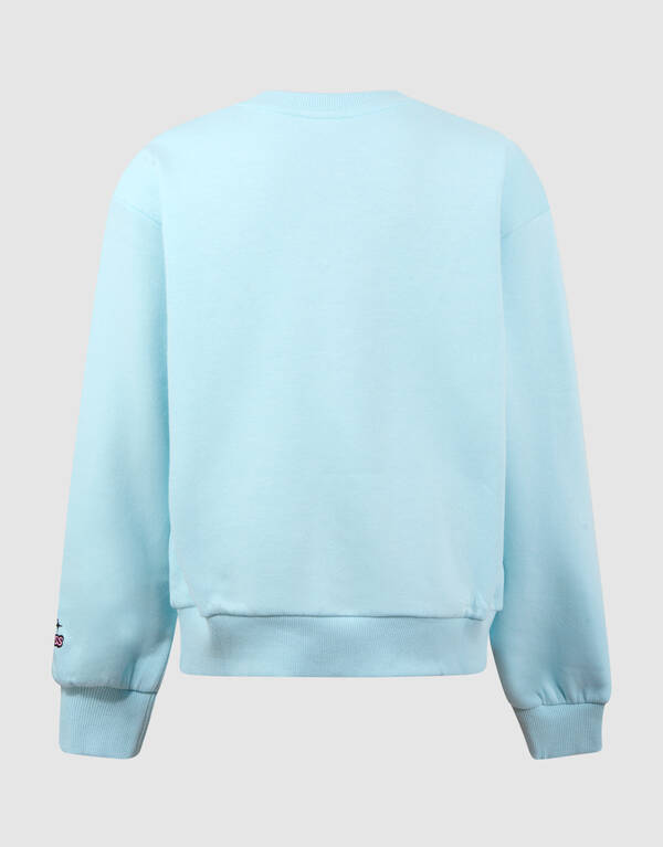 Dream Artwork Sweater Lichtblauw SHOEBY GIRLS