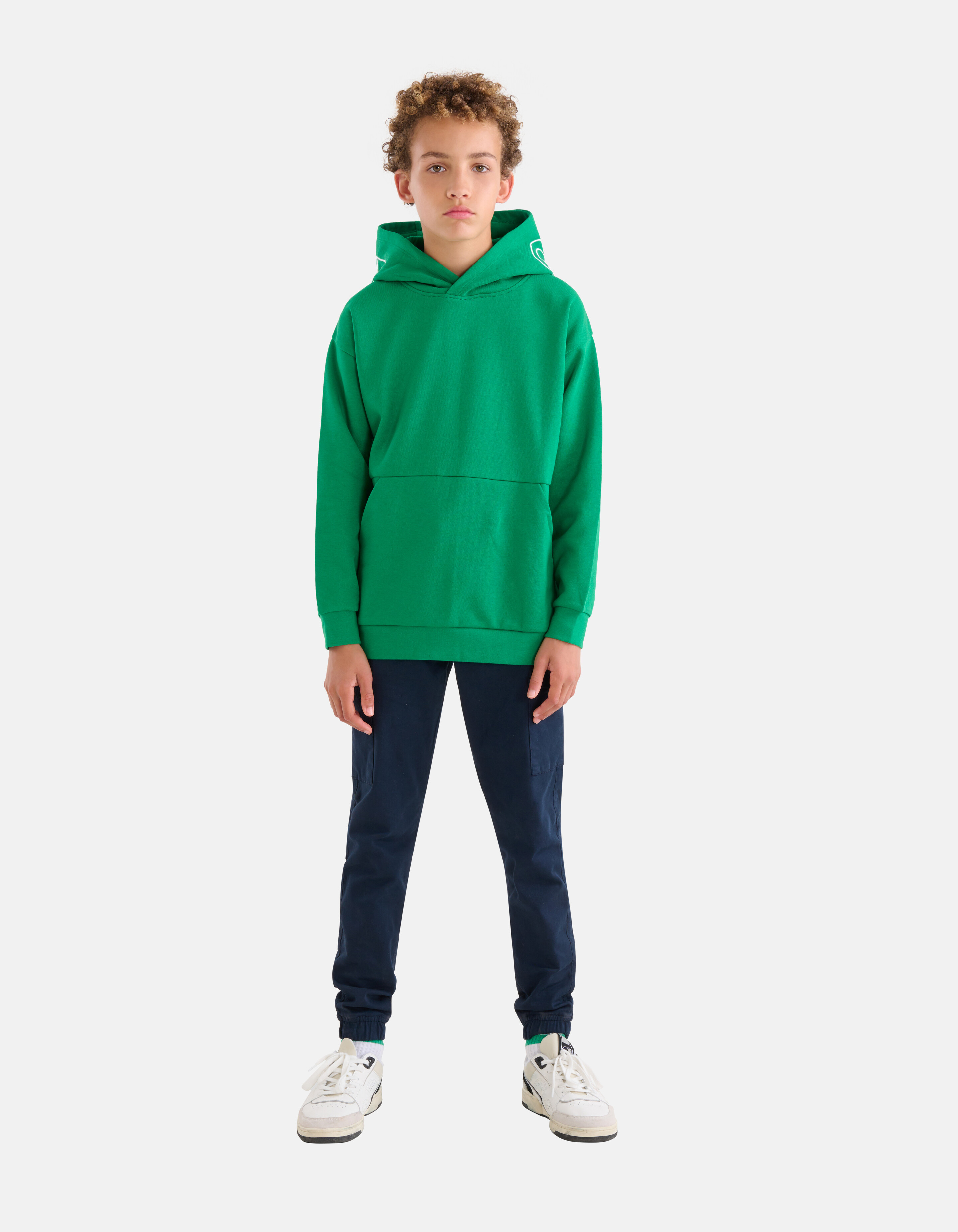 Artwork Hoodie Groen SHOEBY BOYS