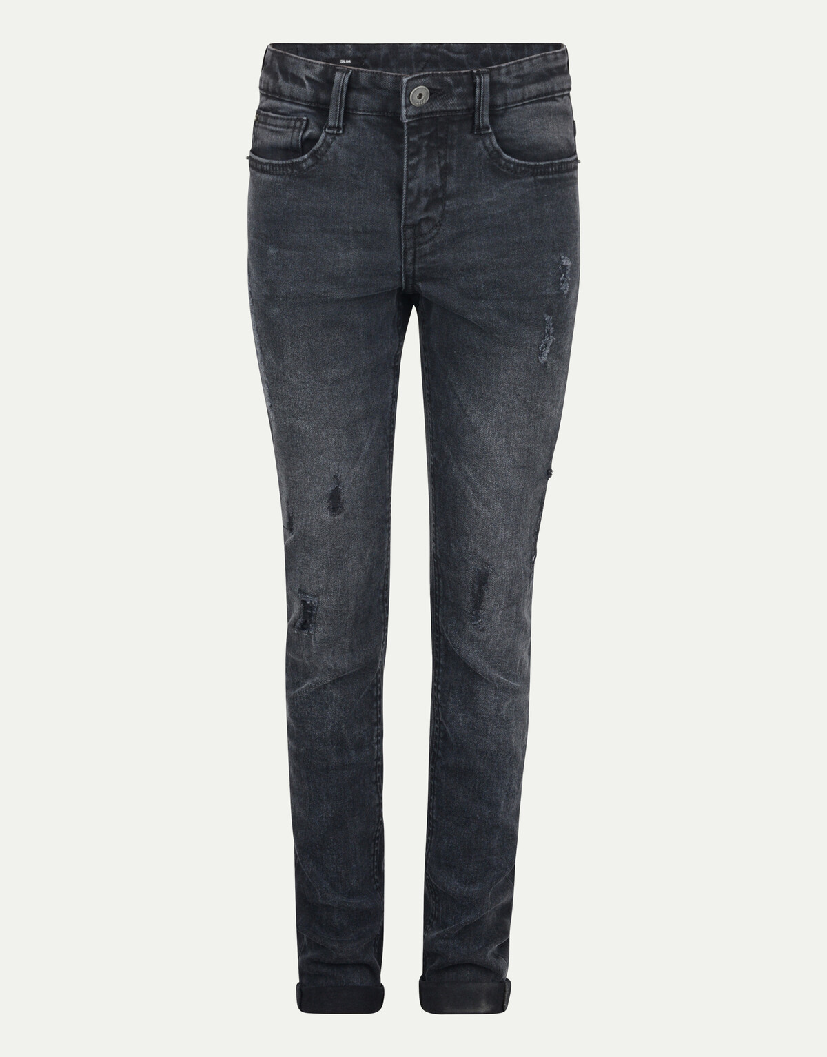 Check Slim Jeans