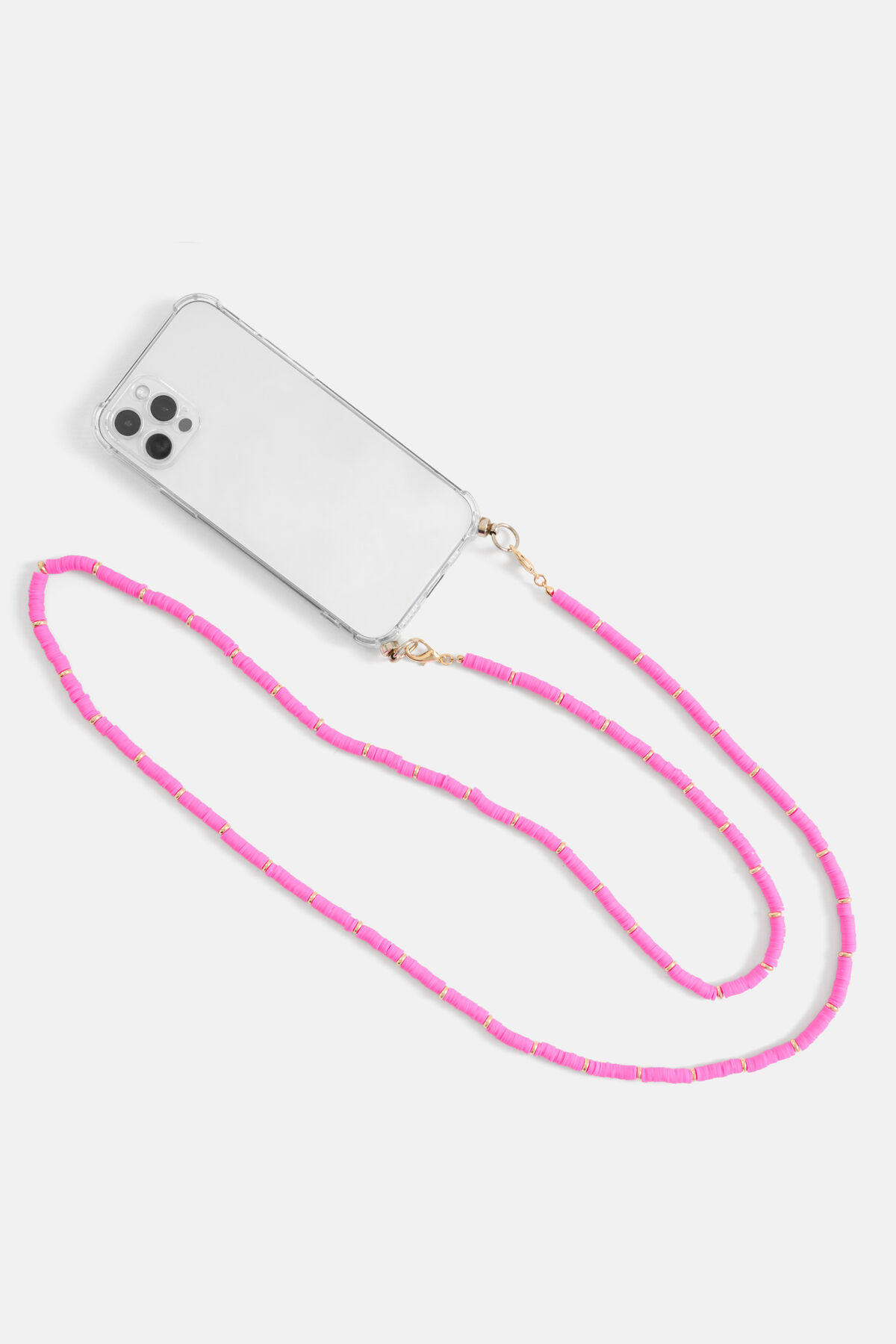 Lange Katsuki Telefoonkoord Roze SHOEBY ACCESSOIRES