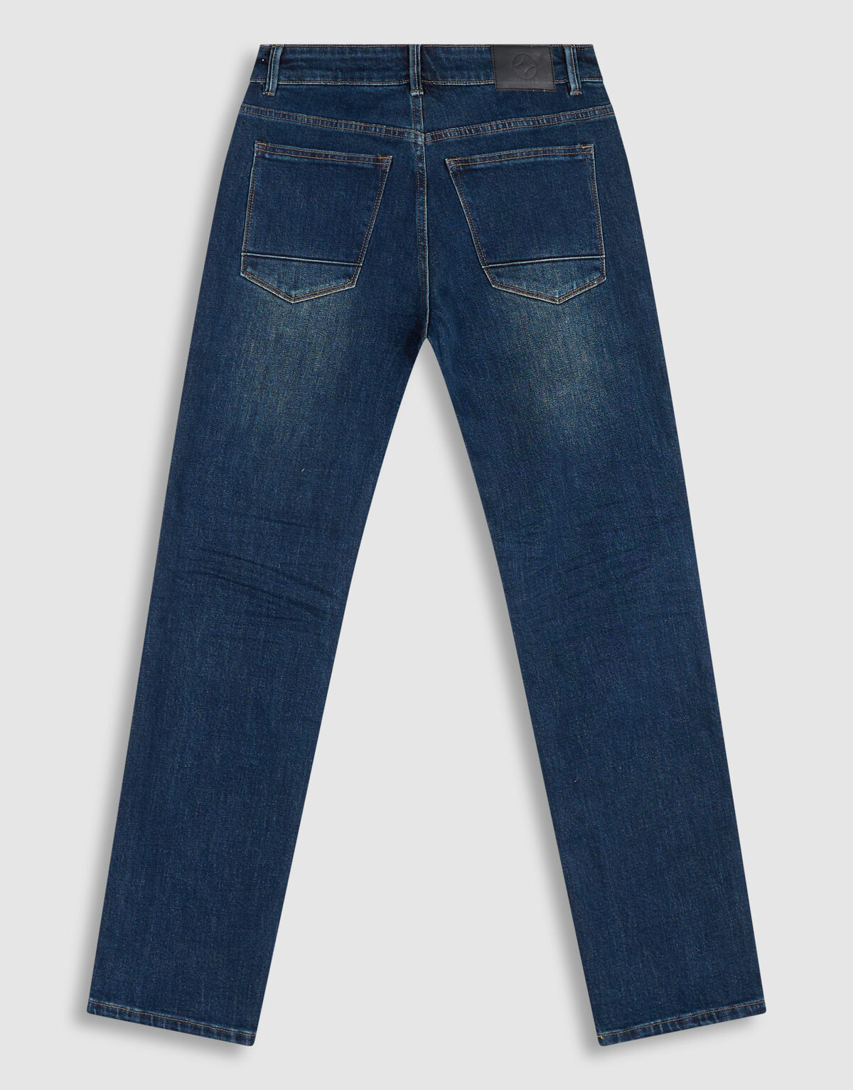 Slim Straight Fit Jeans Donkerblauw L32 SHOEBY MEN