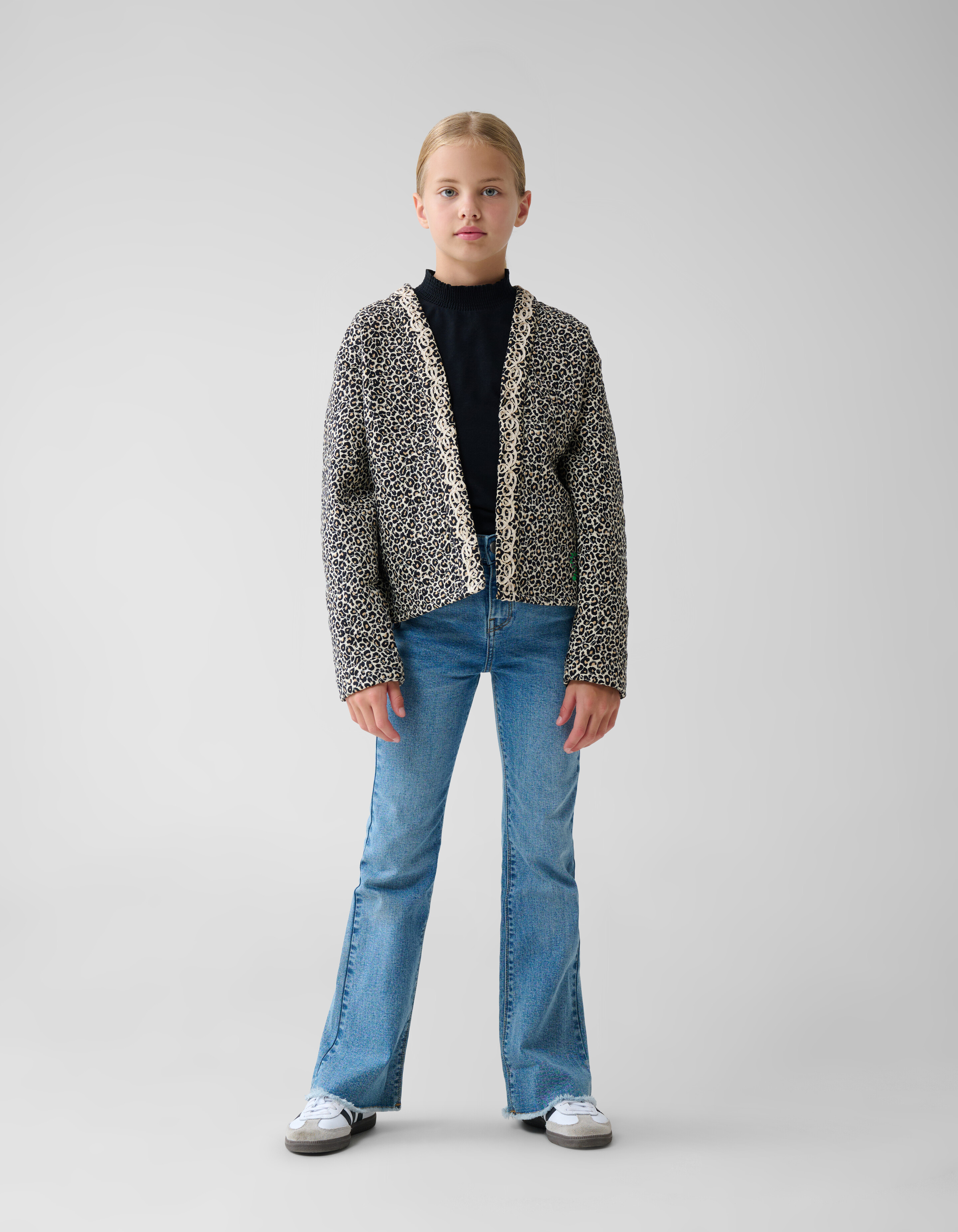 Leopard Embroidery Jack Bruin SHOEBY GIRLS