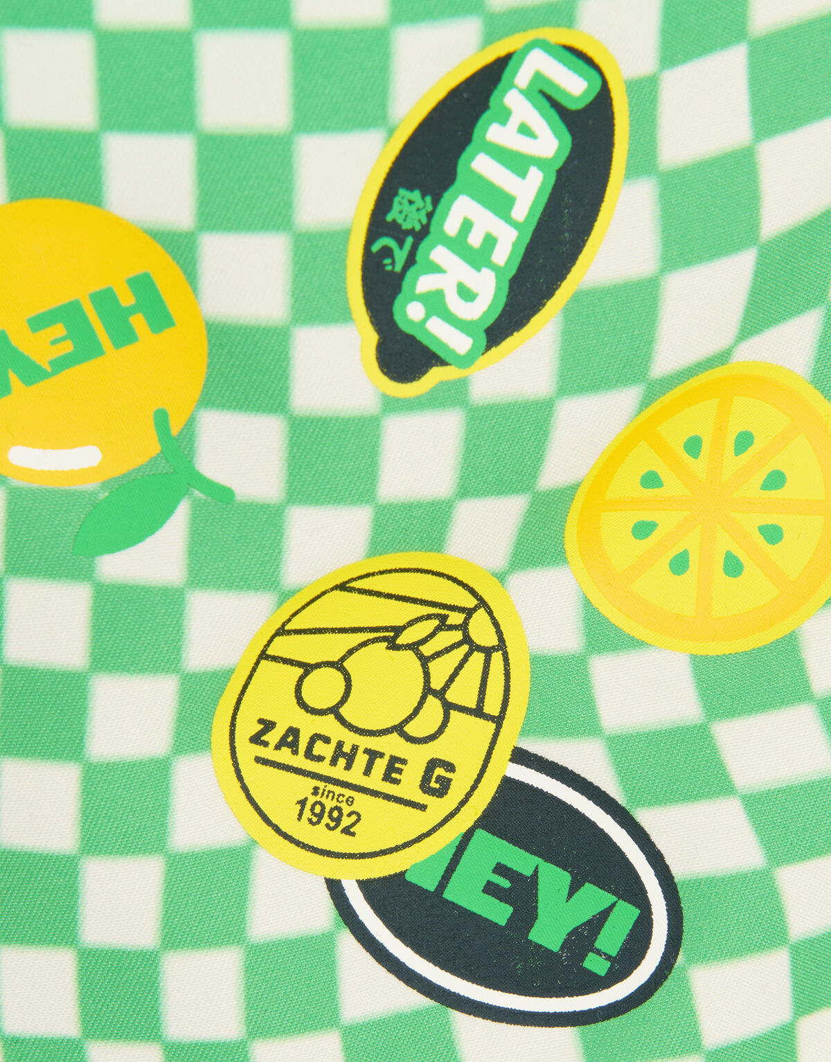 Block Print Zwembroek Groen SHOEBY BOYS