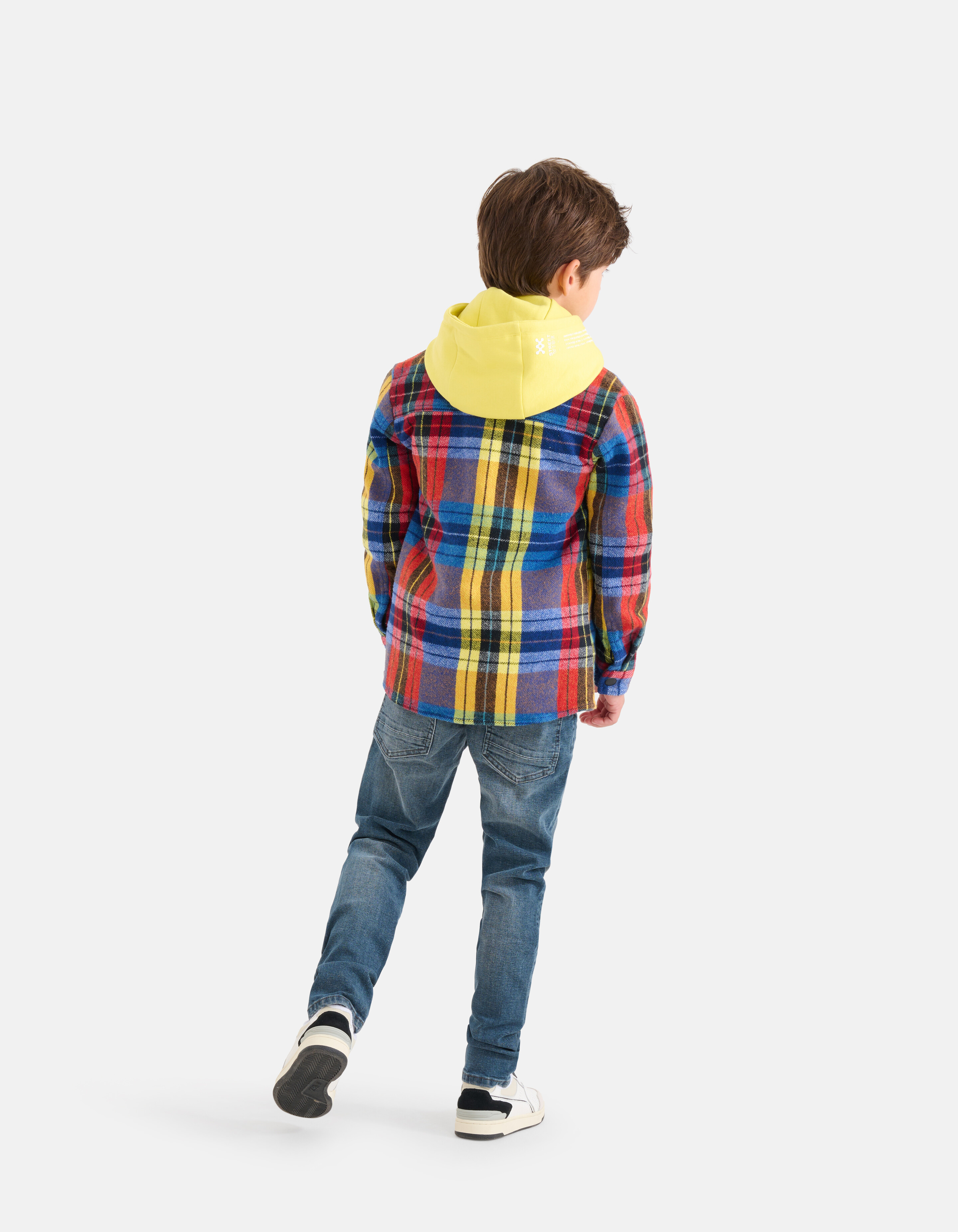 Ruiten Overshirt Rood SHOEBY BOYS