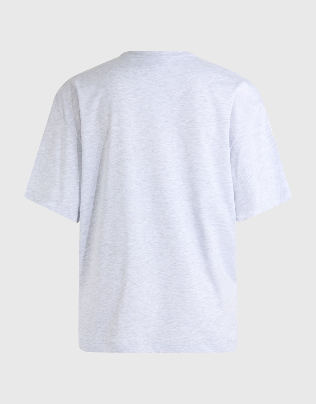 Oversized Le Club Artwork T-shirt Lichtgrijs SHOEBY WOMEN