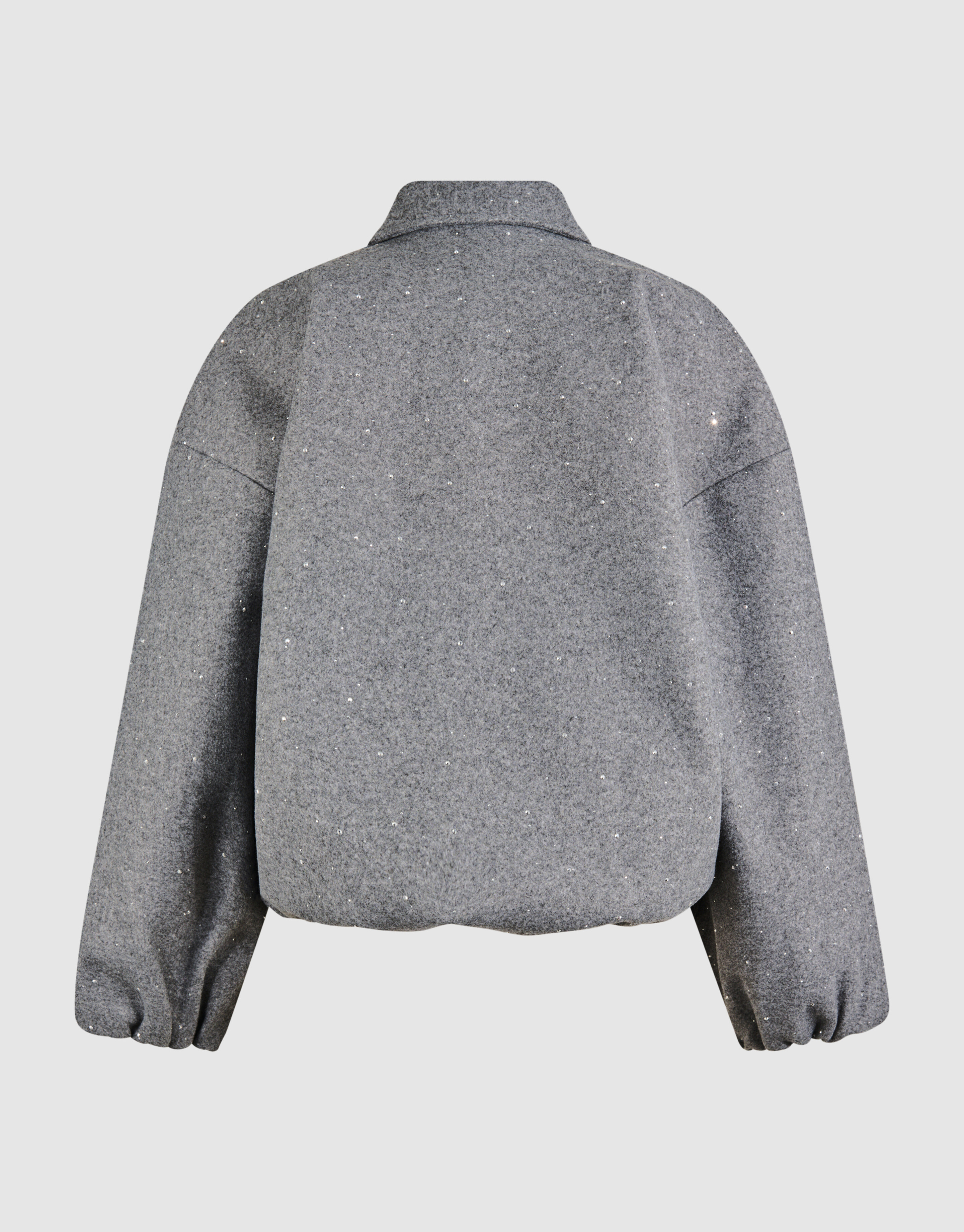 Strass Bomber Jack Grijs By Mieke SHOEBY WOMEN