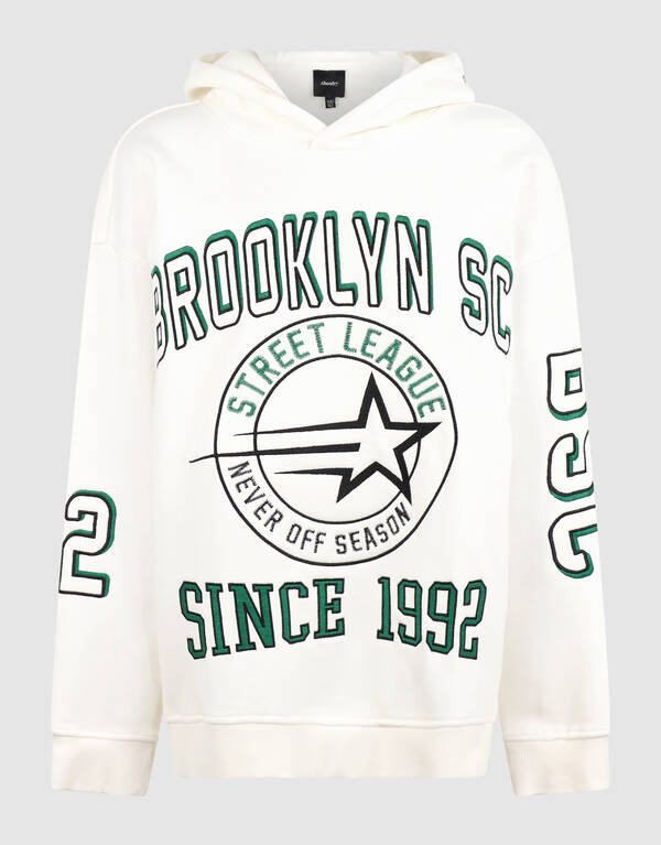 Brooklyn Oversized Hoodie Wit SHOEBY BOYS