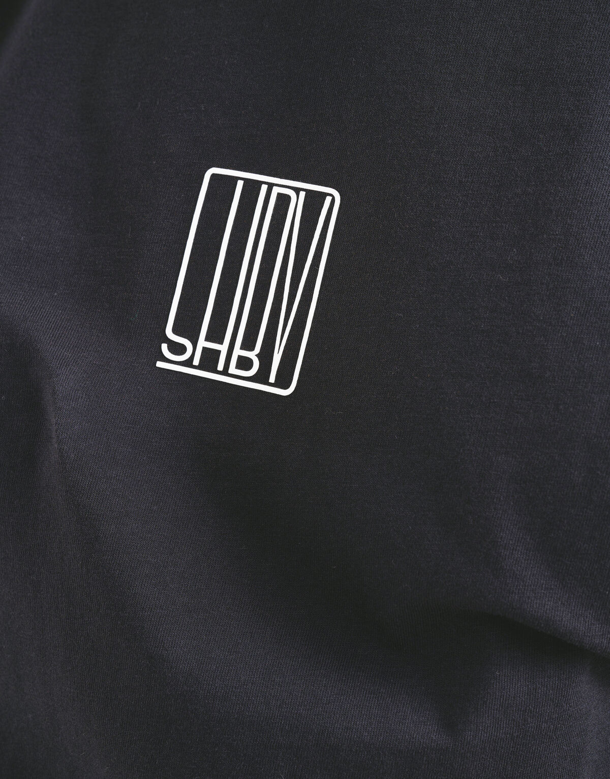 Tekst T-shirt Zwart SHOEBY MEN