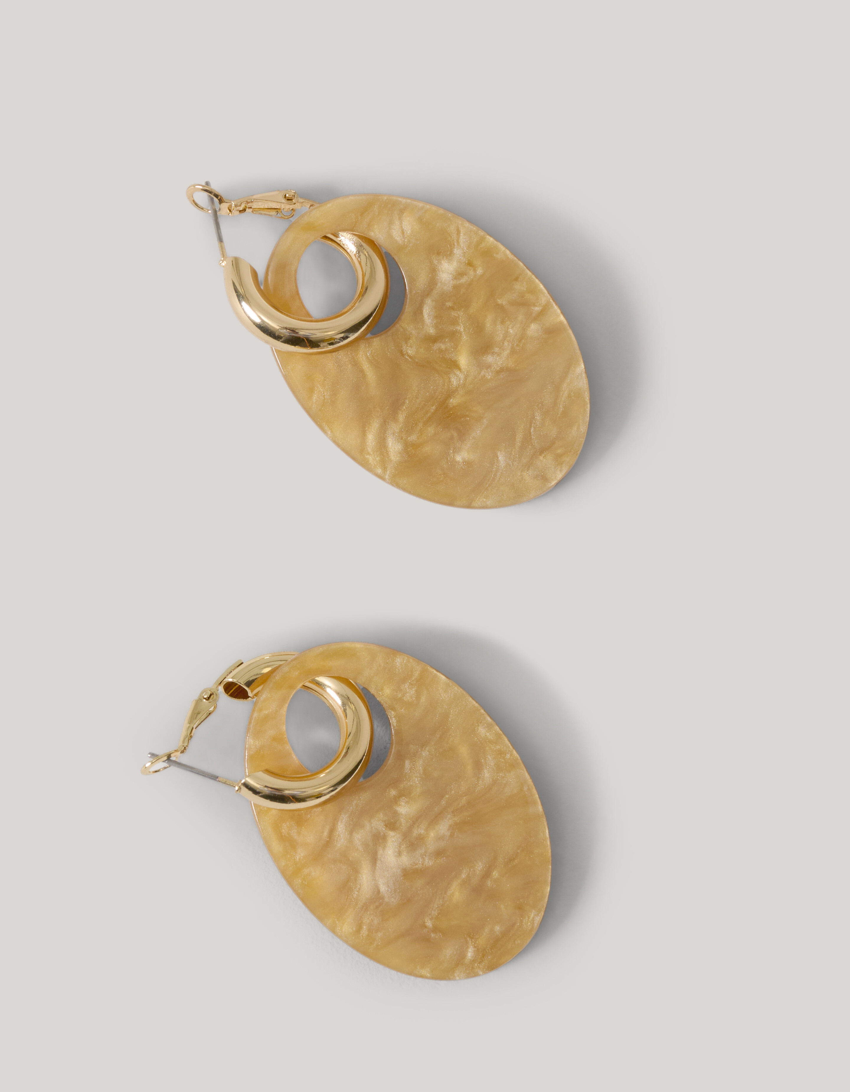 Oval Oorbellen Goud SHOEBY ACCESSOIRES