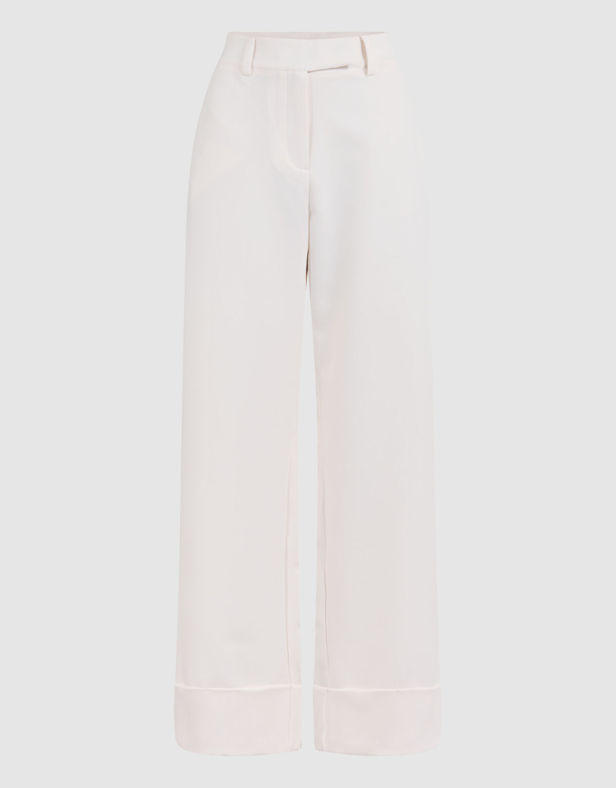 Turn Up Pantalon Gebroken Wit SHOEBY WOMEN