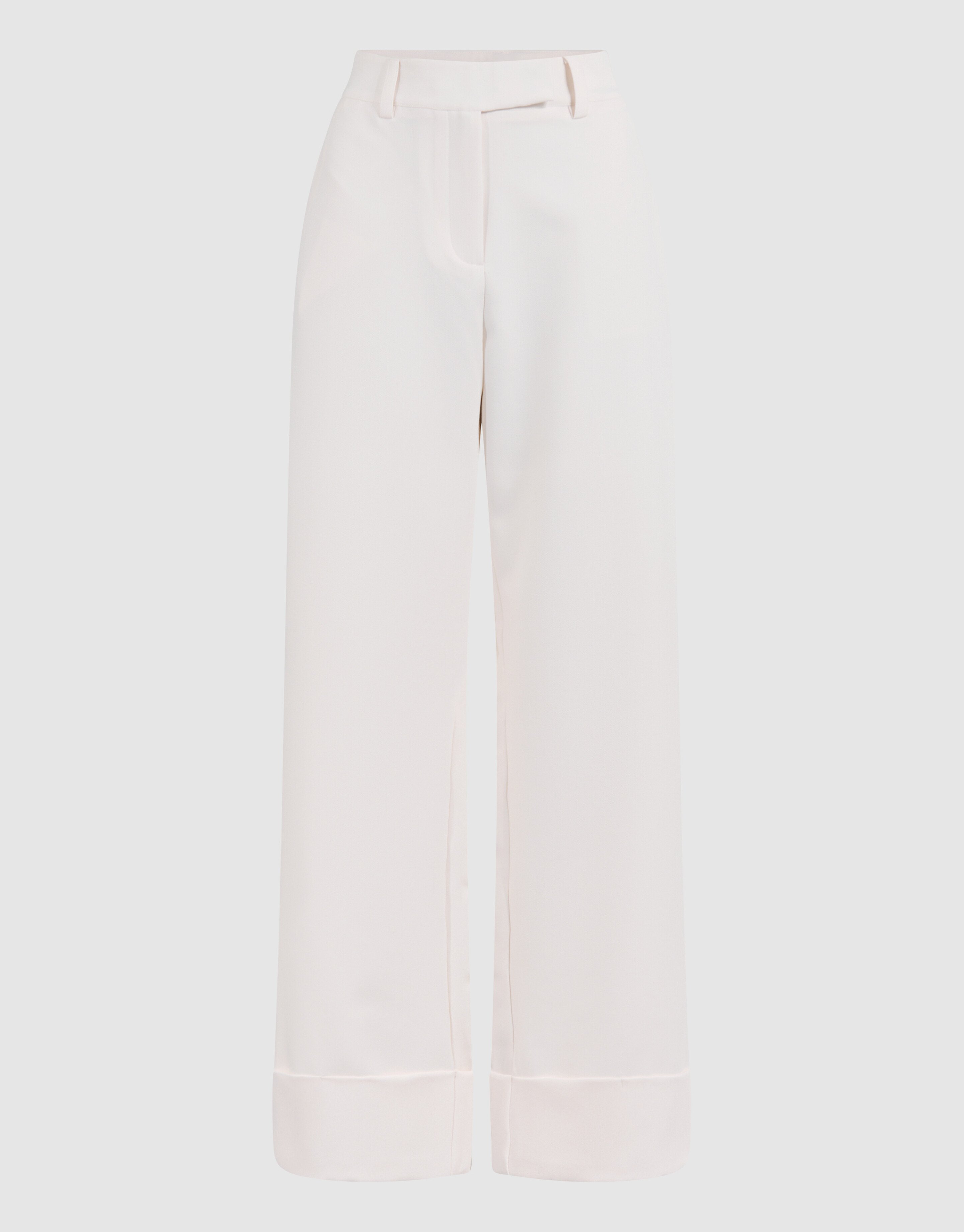 Turn Up Pantalon Gebroken Wit By Fred SHOEBY WOMEN