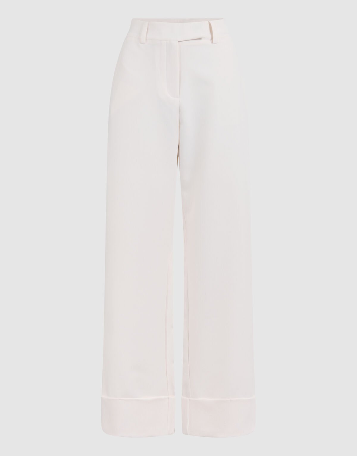 Turn Up Pantalon Gebroken Wit By Fred SHOEBY WOMEN
