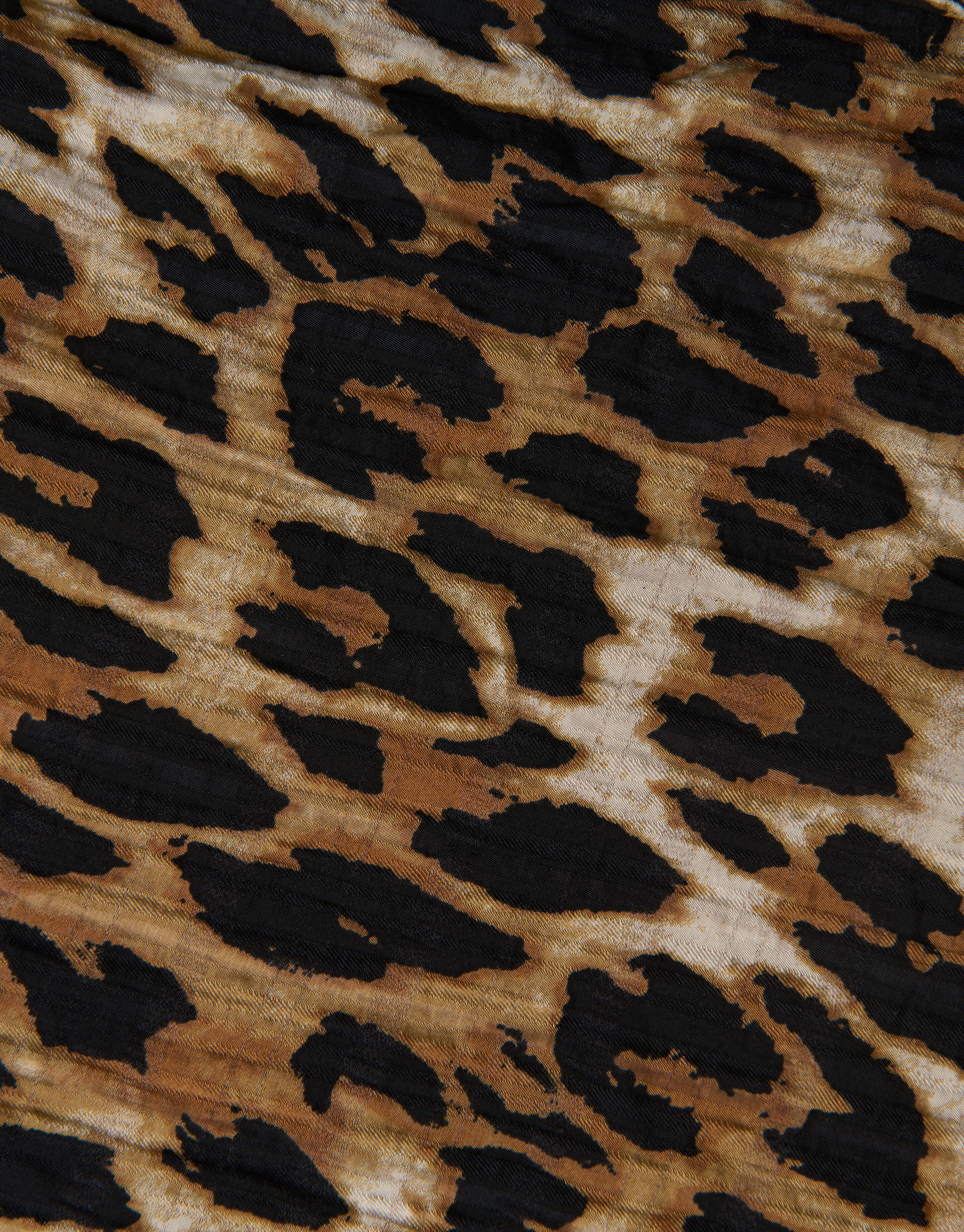Leopard Print Blouse Bruin SHOEBY WOMEN