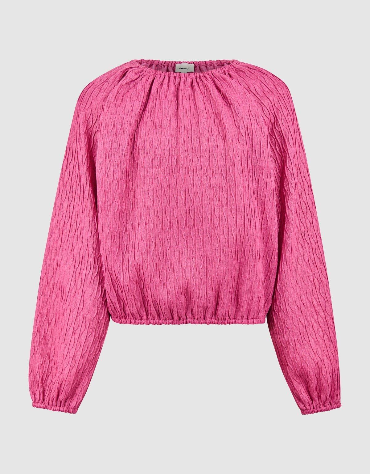 Wavy Structuur Top Roze SHOEBY GIRLS