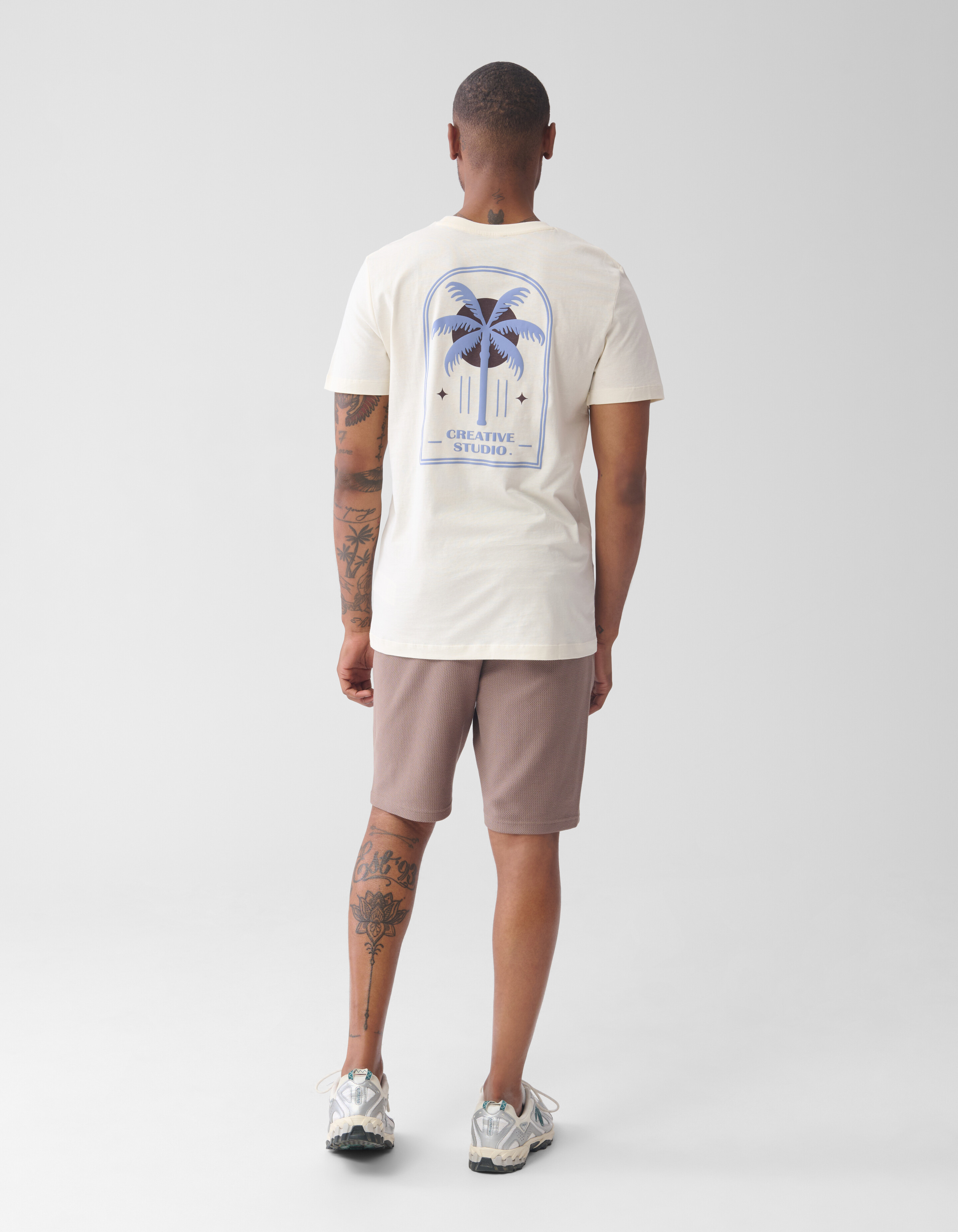 Structuur Short Lichtbruin SHOEBY MEN