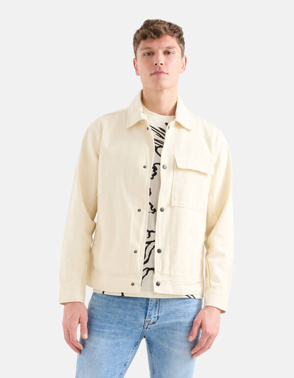 Twill Spijkerjack Beige SHOEBY MEN