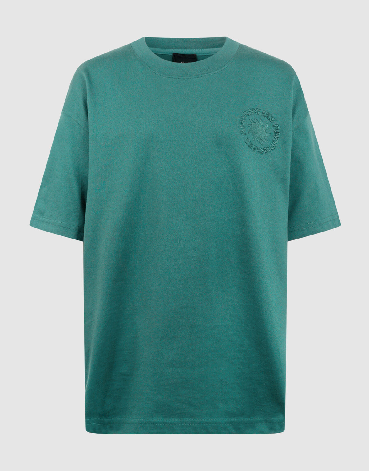 Embroidery Artwork T-shirt Donkergroen SHOEBY BOYS