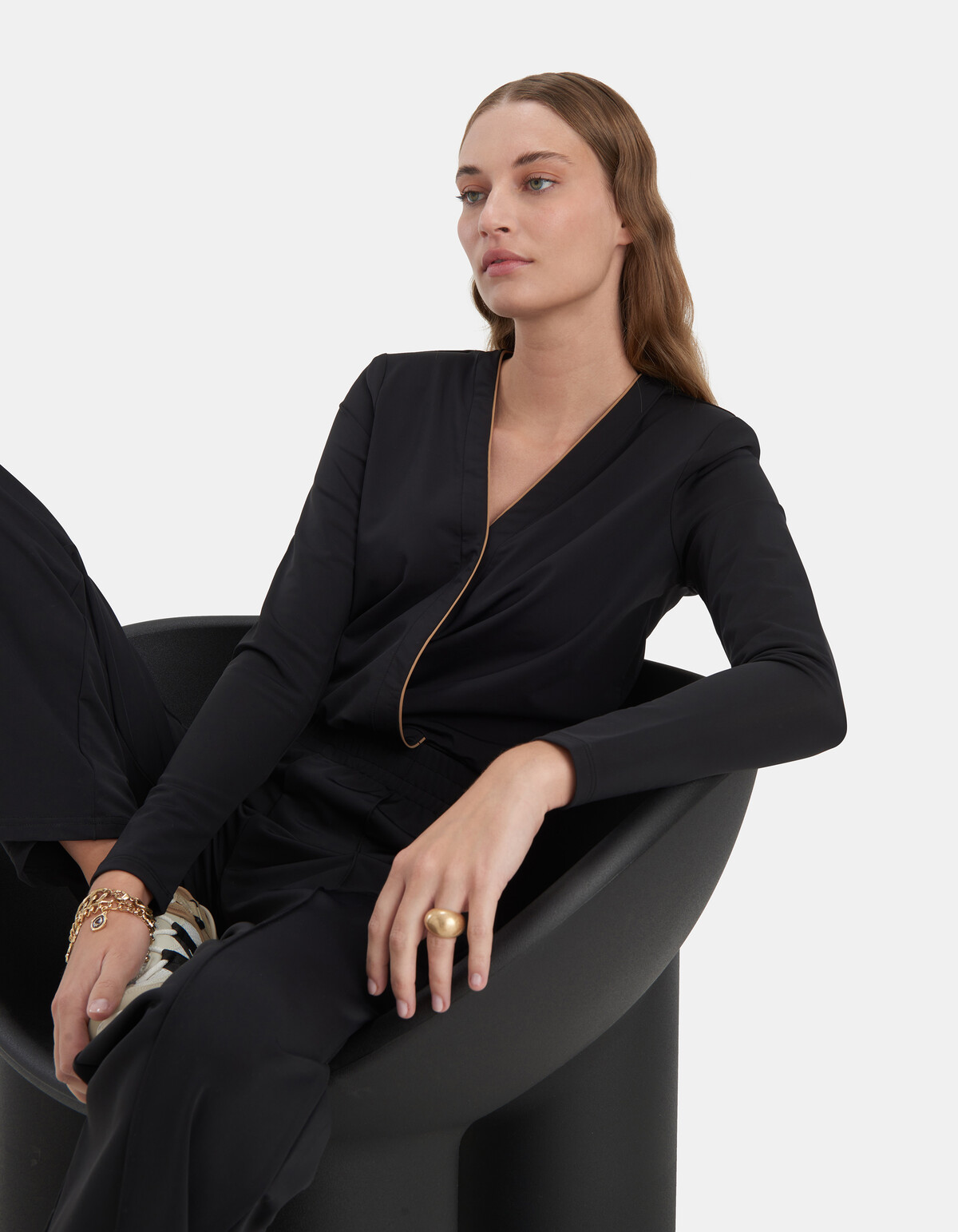 Travel Wrap Top by Mieke