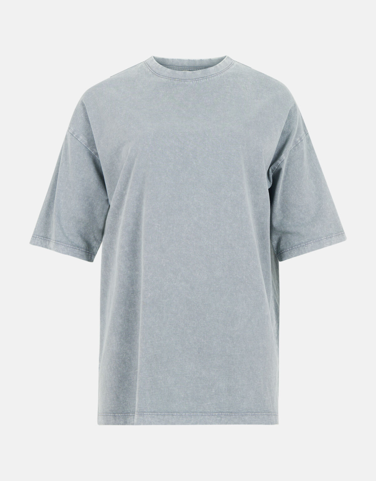 Oversized Washed T-shirt Lichtgrijs SHOEBY WOMEN
