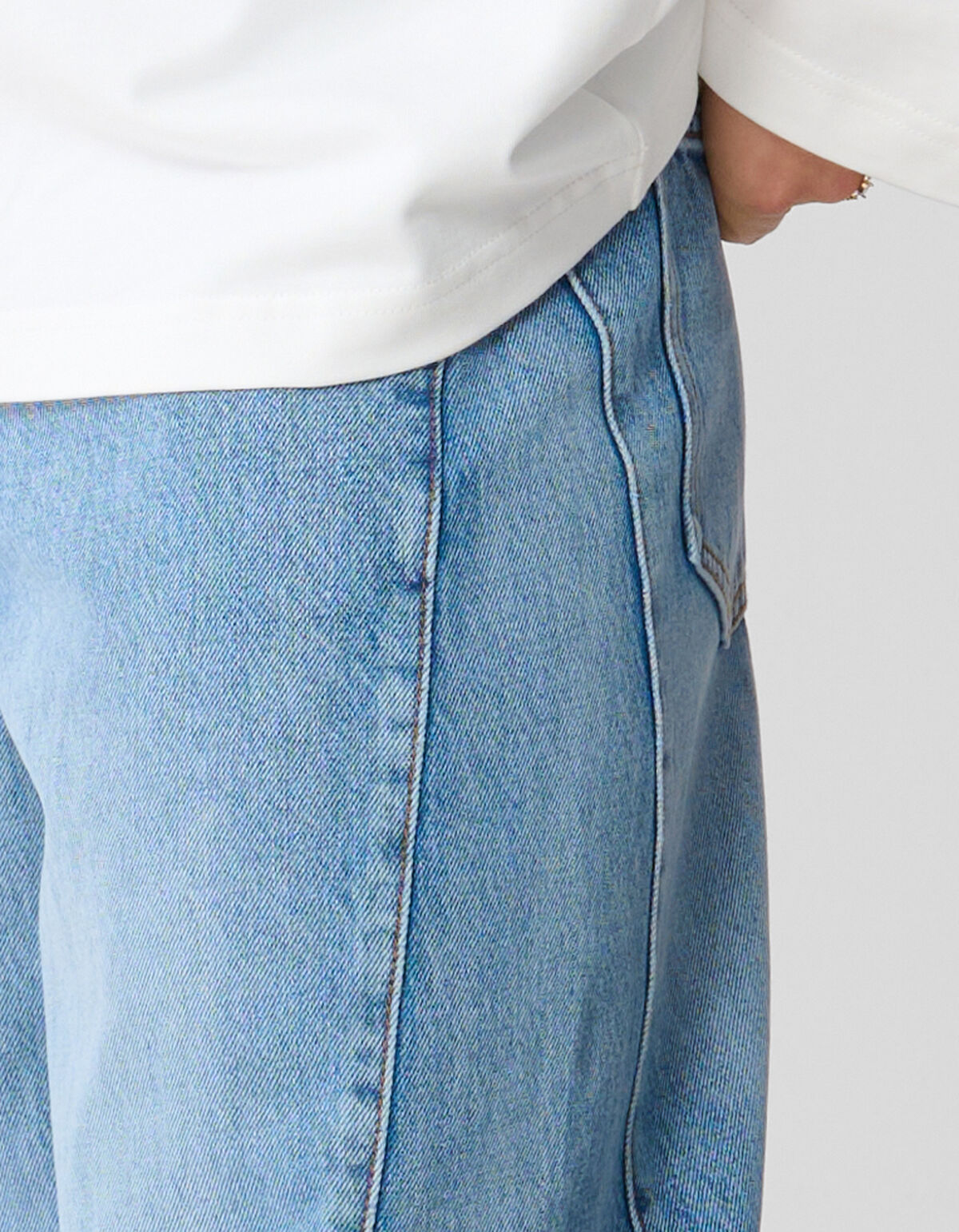 Barrel Fit Jeans Mediumstone By Monica SHOEBY WOMEN