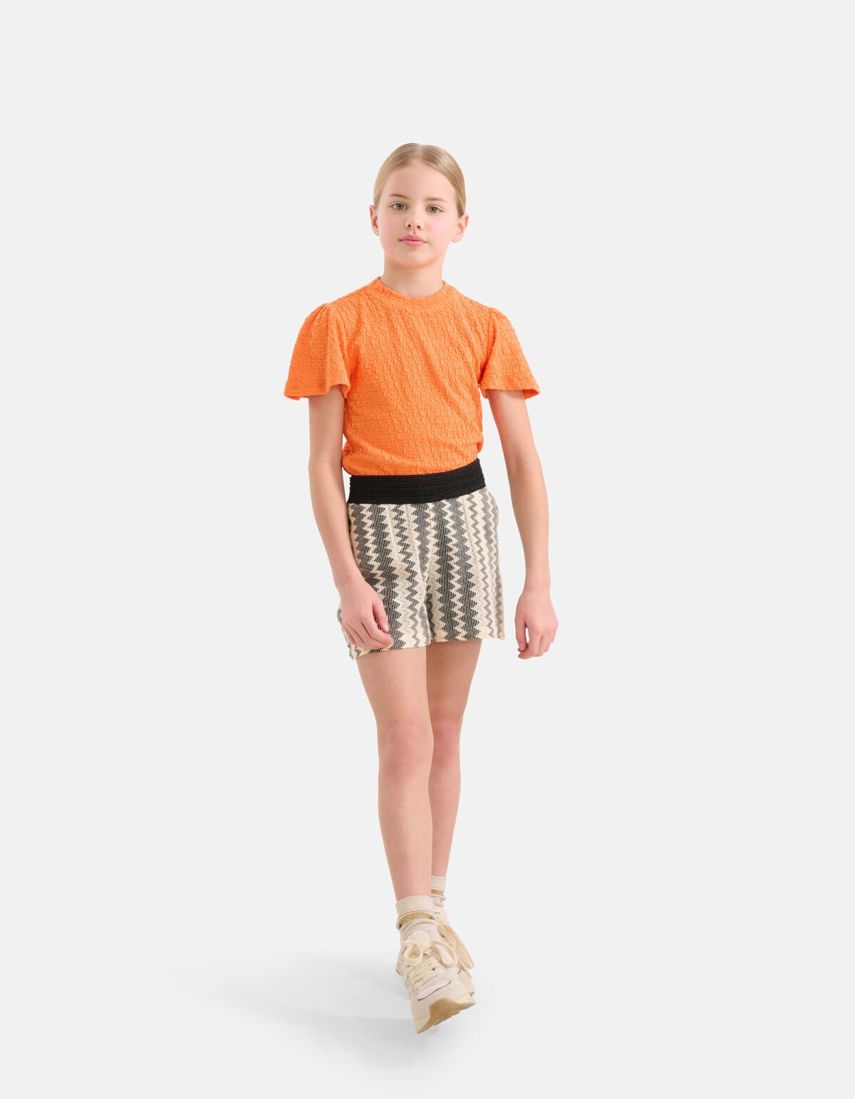 Structuur Top Oranje SHOEBY GIRLS