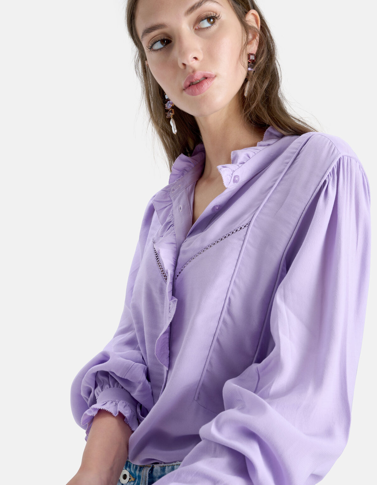 Lace Tape Blouse SHOEBY WOMEN