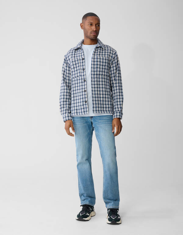 Straight Fit Jeans Blauw L34 SHOEBY MEN