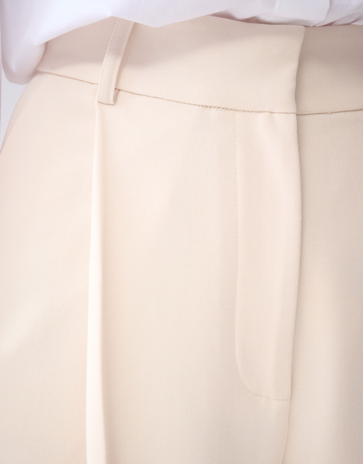 Wide Leg Broek Gebroken Wit By Lonneke SHOEBY WOMEN