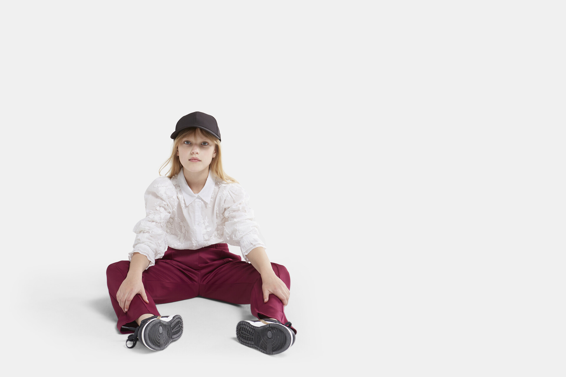 Geborduurde Blouse Wit SHOEBY GIRLS