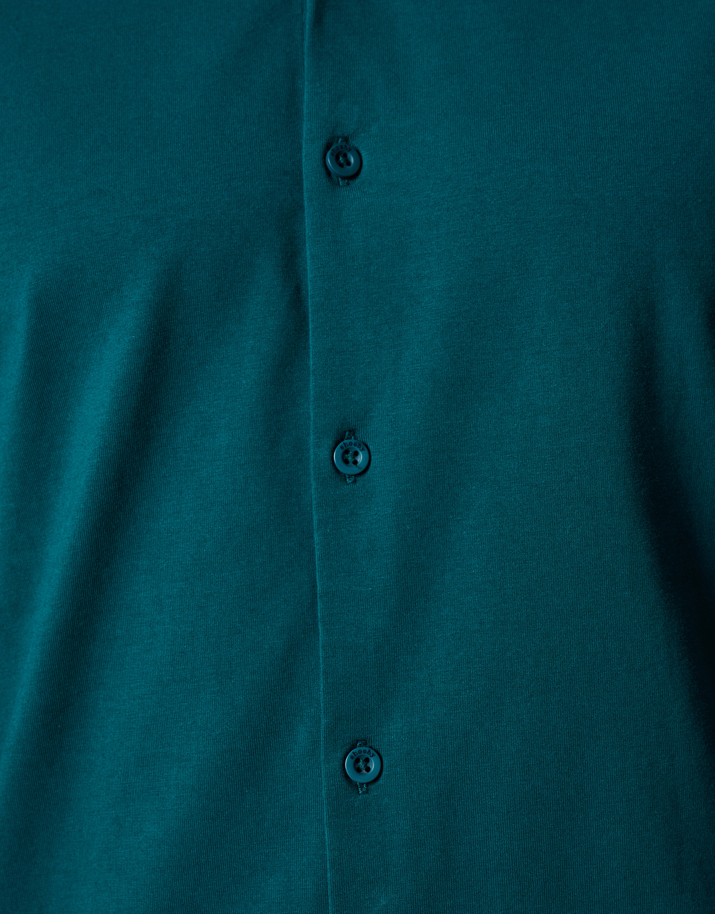Jersey Overhemd Donkergroen SHOEBY MEN
