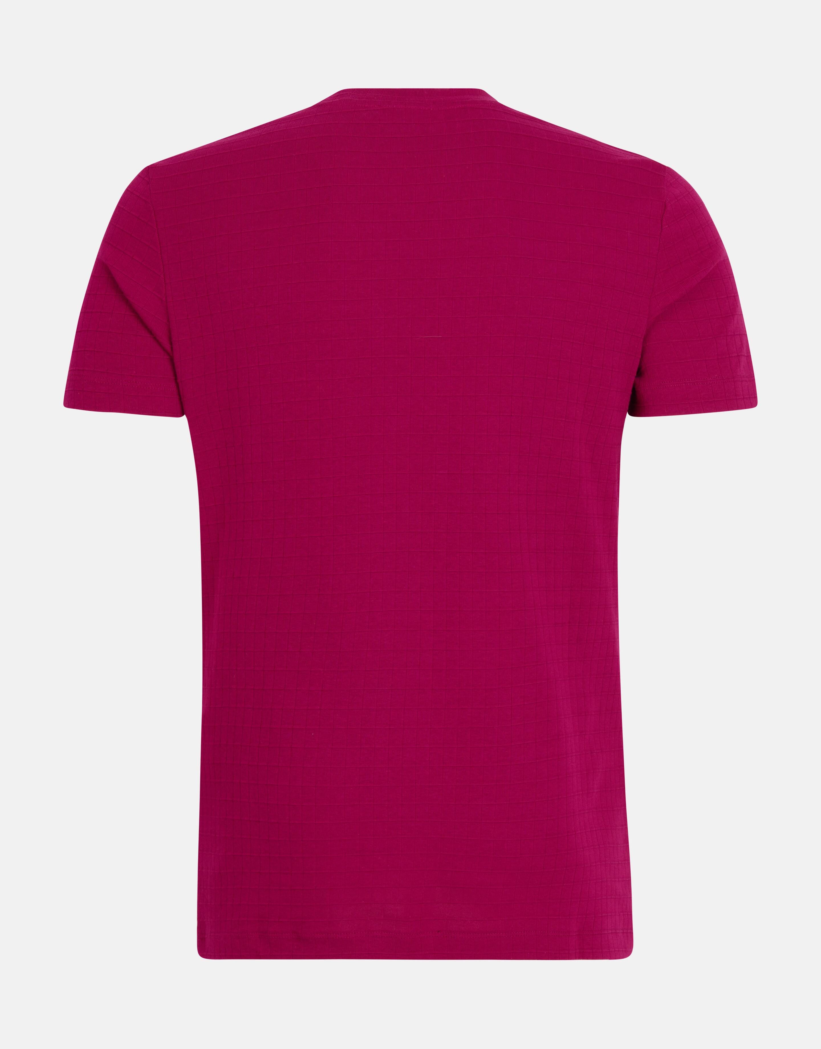 Structuur T-shirt Fuchsia SHOEBY MEN