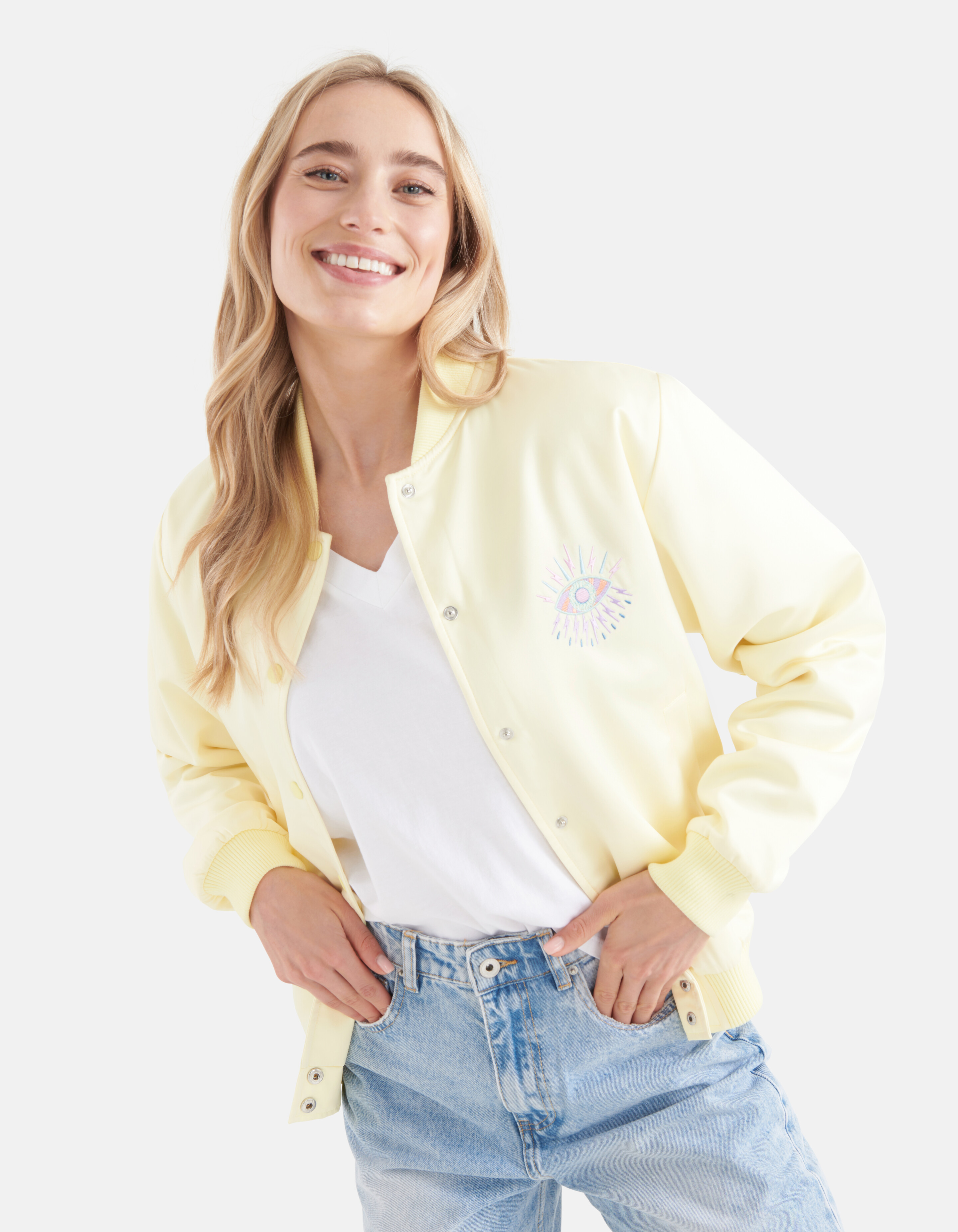 Bomber Jack Lichtgeel SHOEBY WOMEN