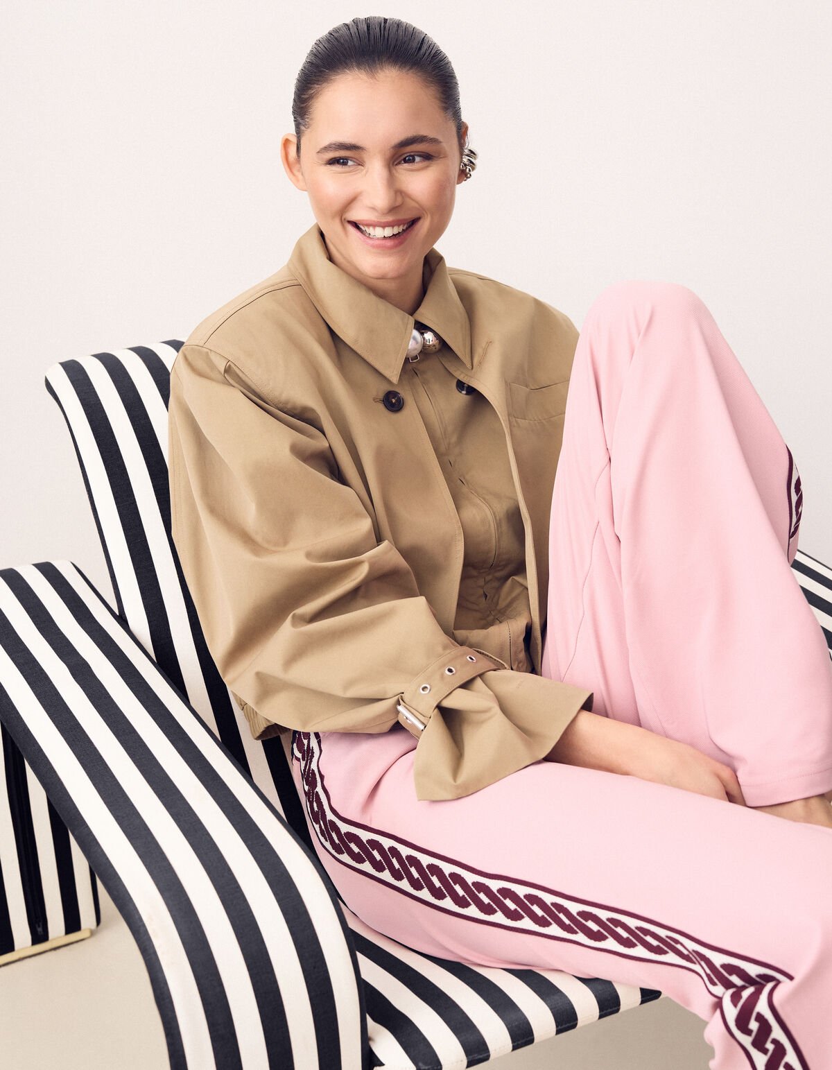 Cargo Trench Jack Lichtbruin SHOEBY WOMEN