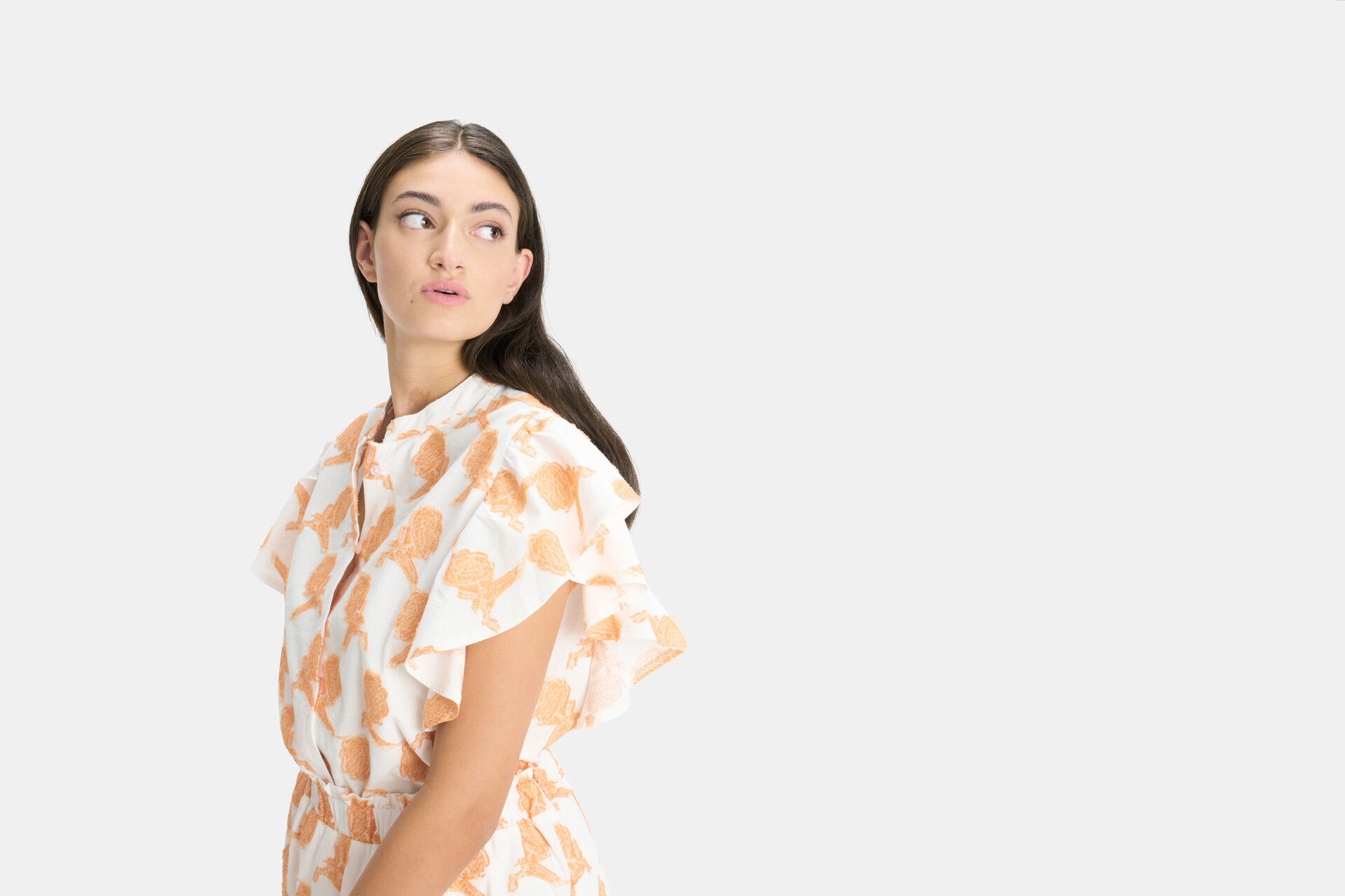 Rosa Flower Blouse EKSEPT