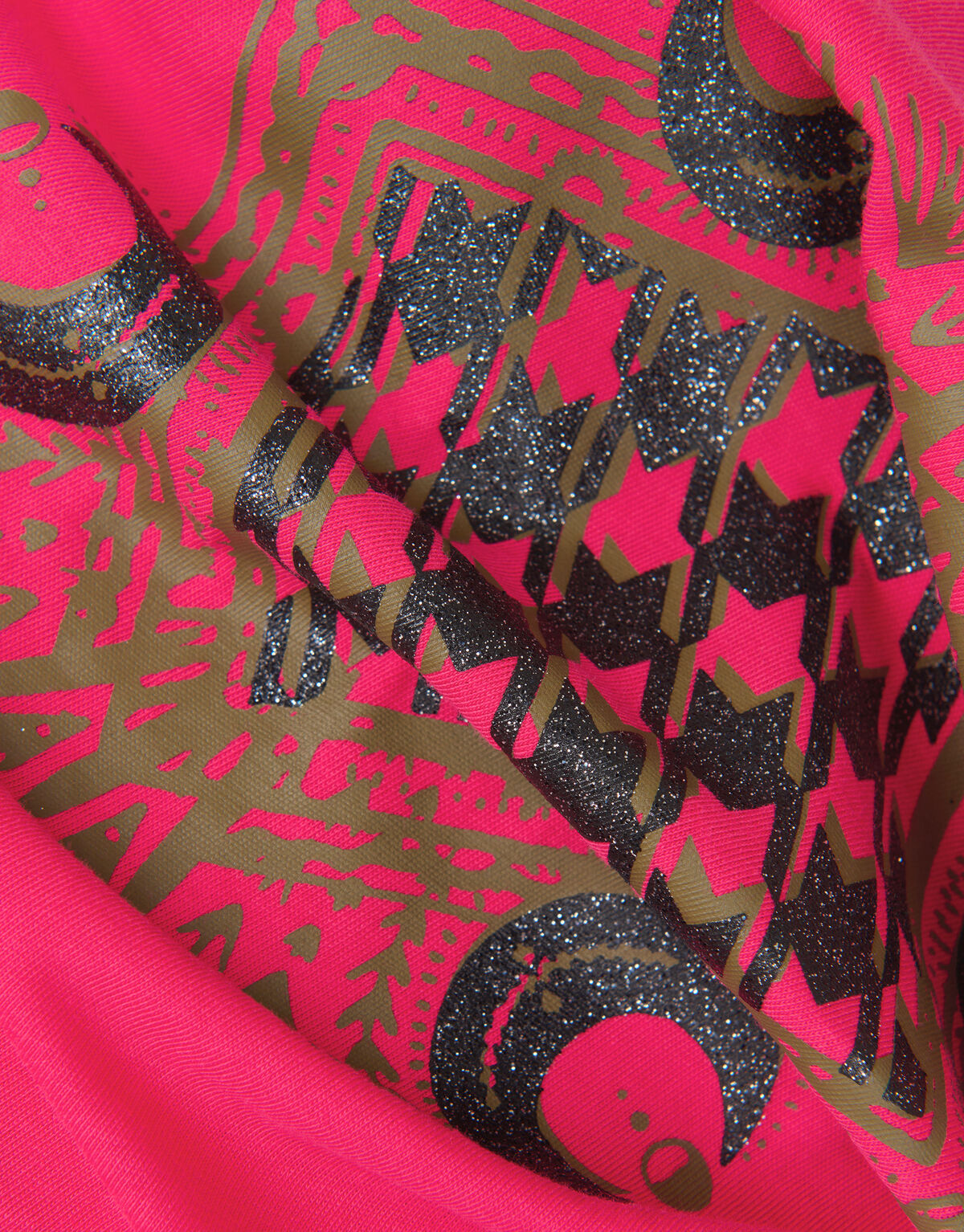 Print Loose T-shirt Roze SHOEBY GIRLS