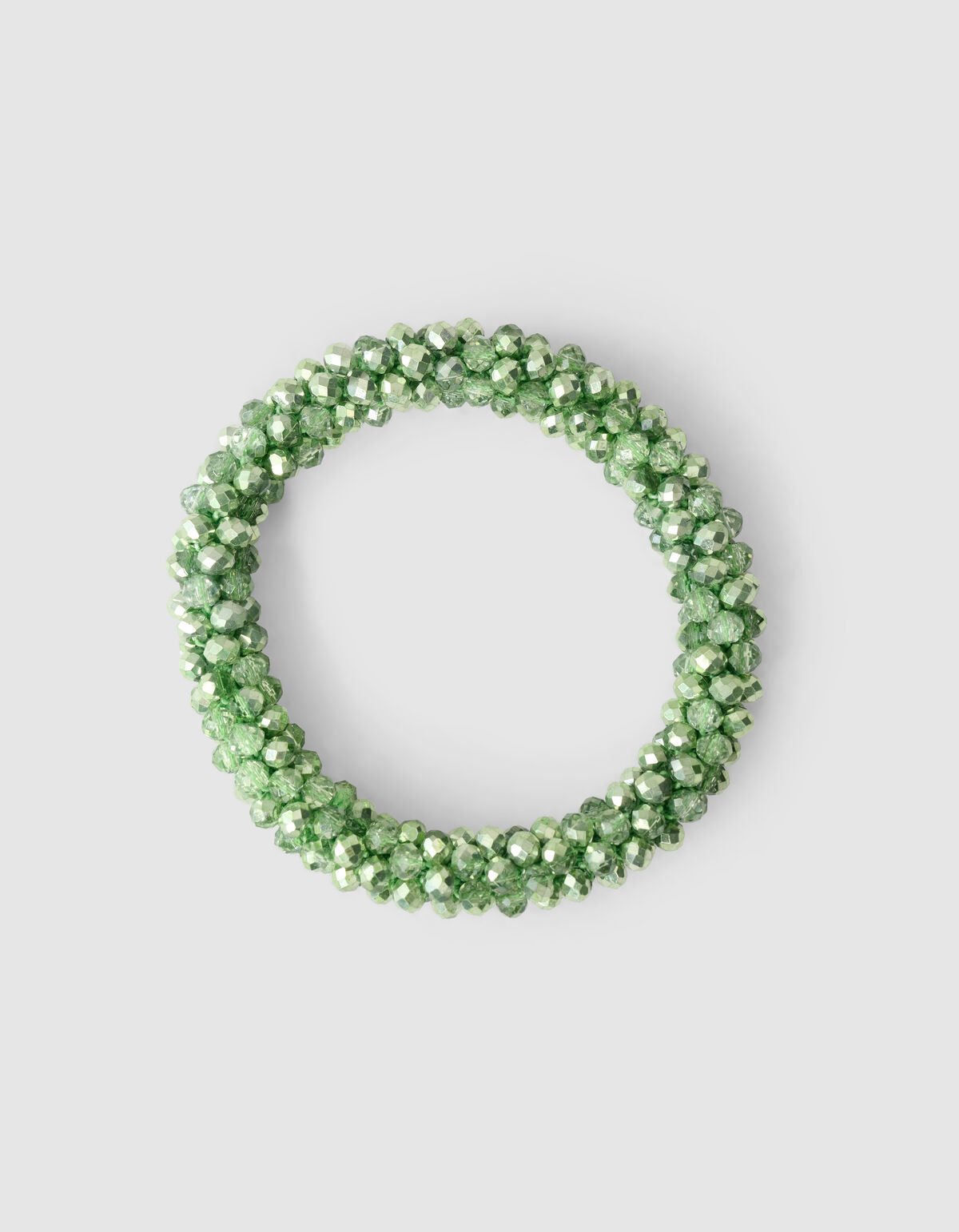 Beaded Haarelastiek Lichtgroen SHOEBY ACCESSOIRES